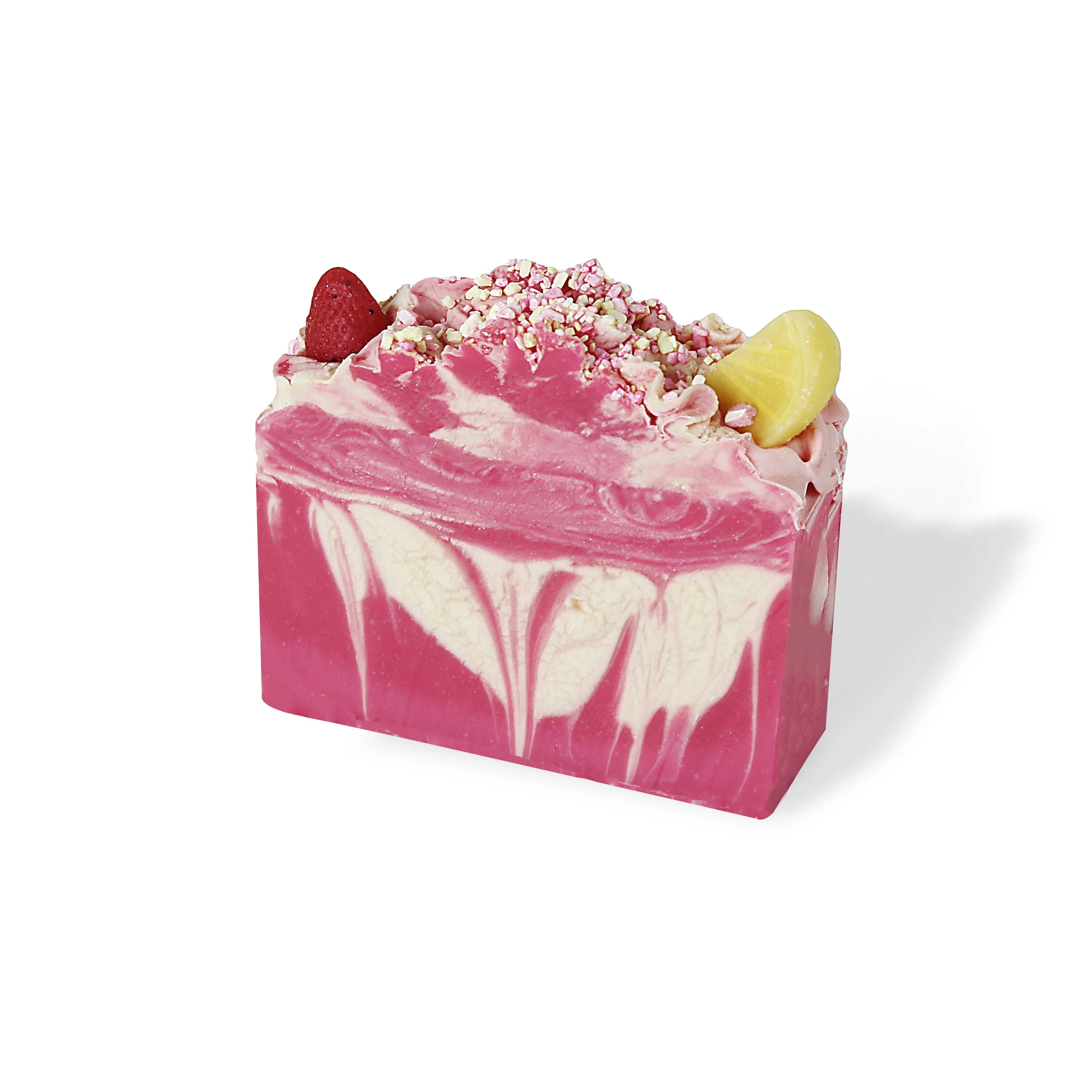 Olliepop - Handmade Pink Lemonade Bar Soap