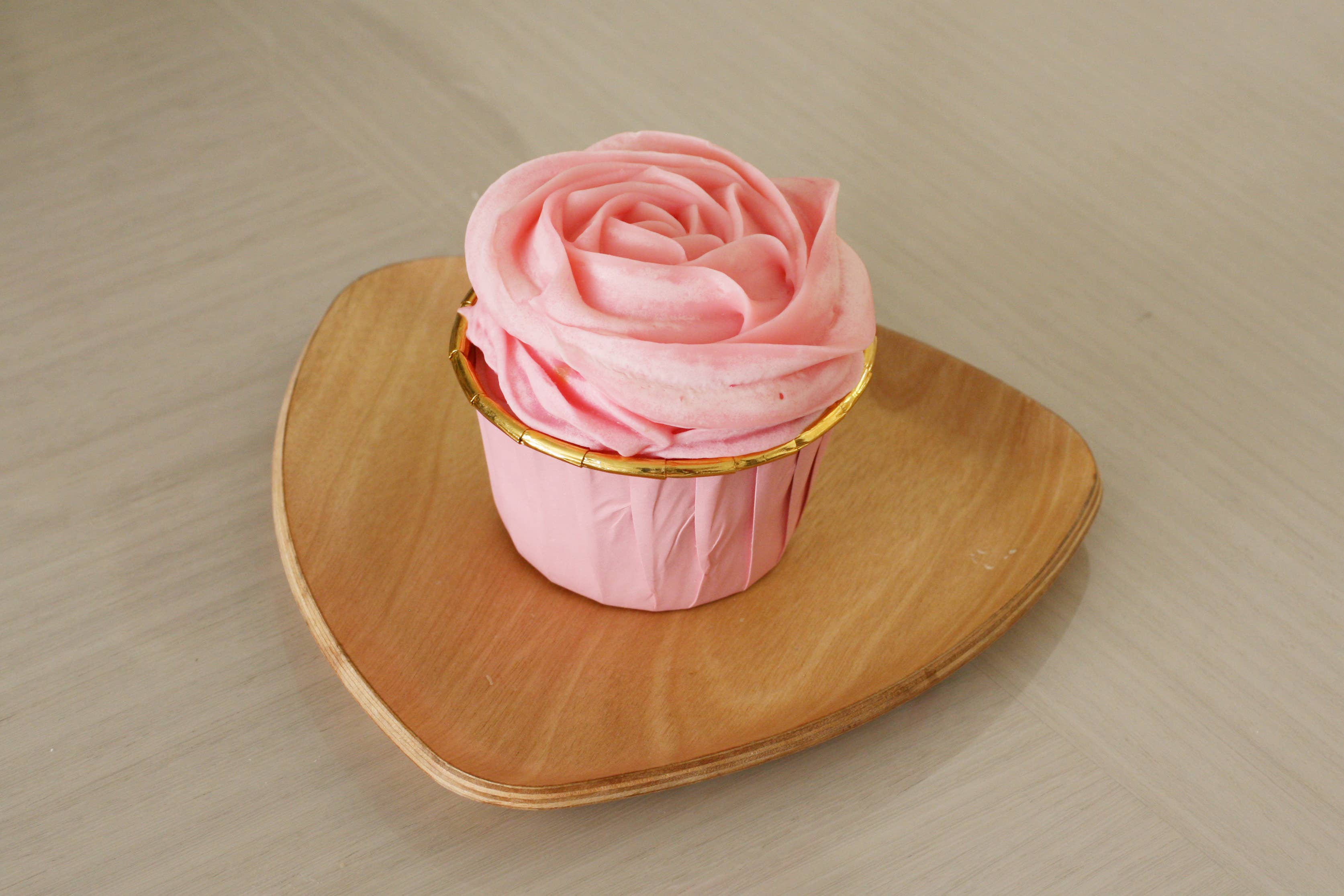 Rose Cupcake Soap (Rose Petals) 5oz - Image 2