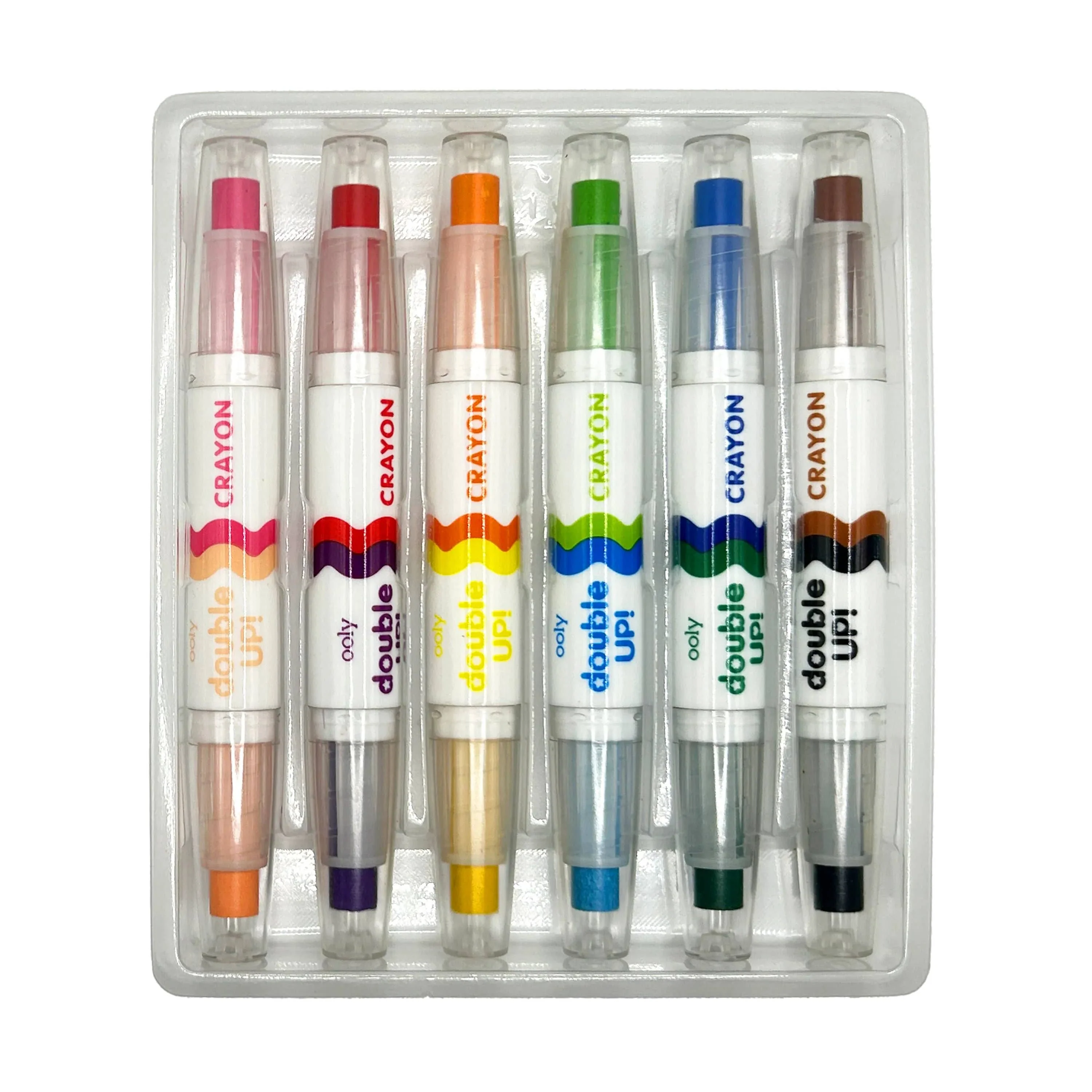 Double Up! Double-Ended Crayons (Set of 6 / 12 Colors) - Image 4