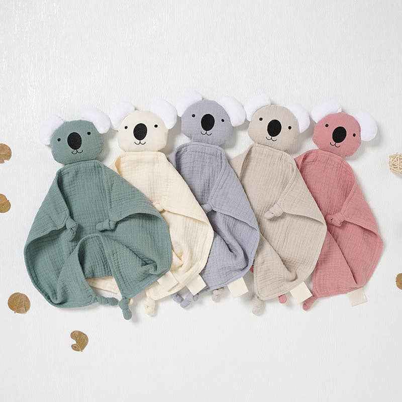 Organic Cotton Baby Comforter Plush Toy for 0-3 Year Olds - Image 2