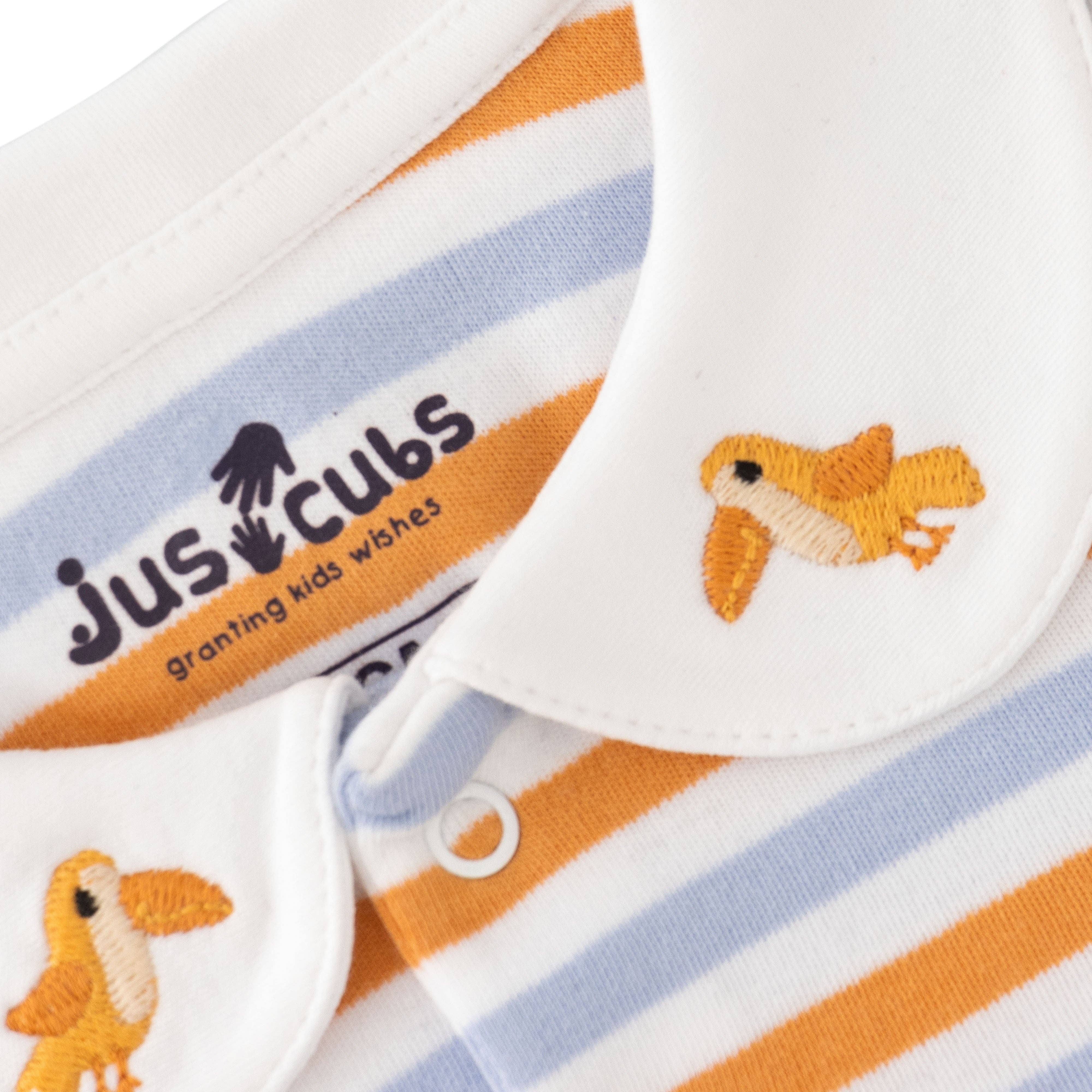 Organic Safari Baby Outfit Set – 3-Piece (Bodysuits & Shorts): 9-12 months - Image 6