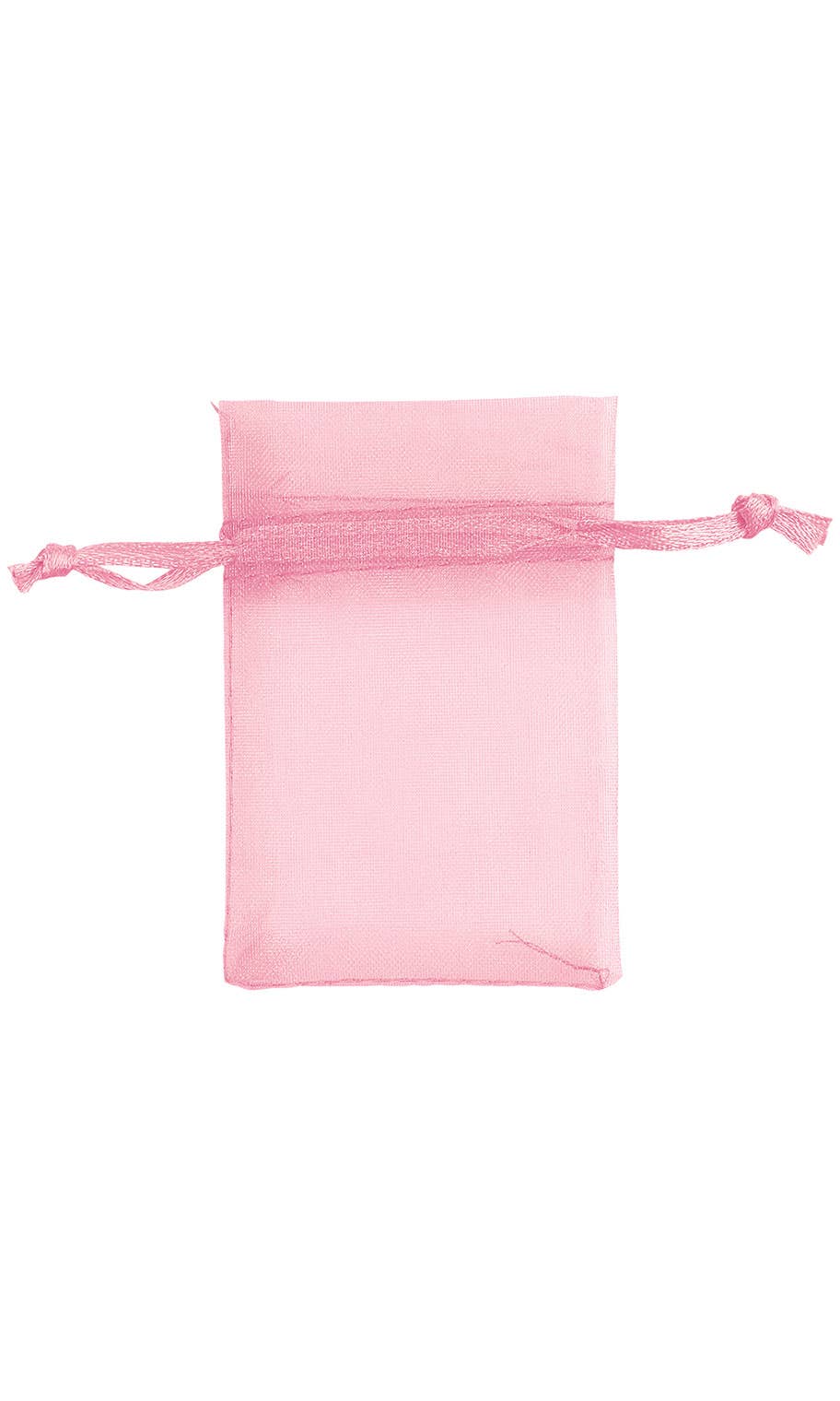 Organza Drawstring Pouch: White / Pack of 10 / 2" x 3" - Image 11