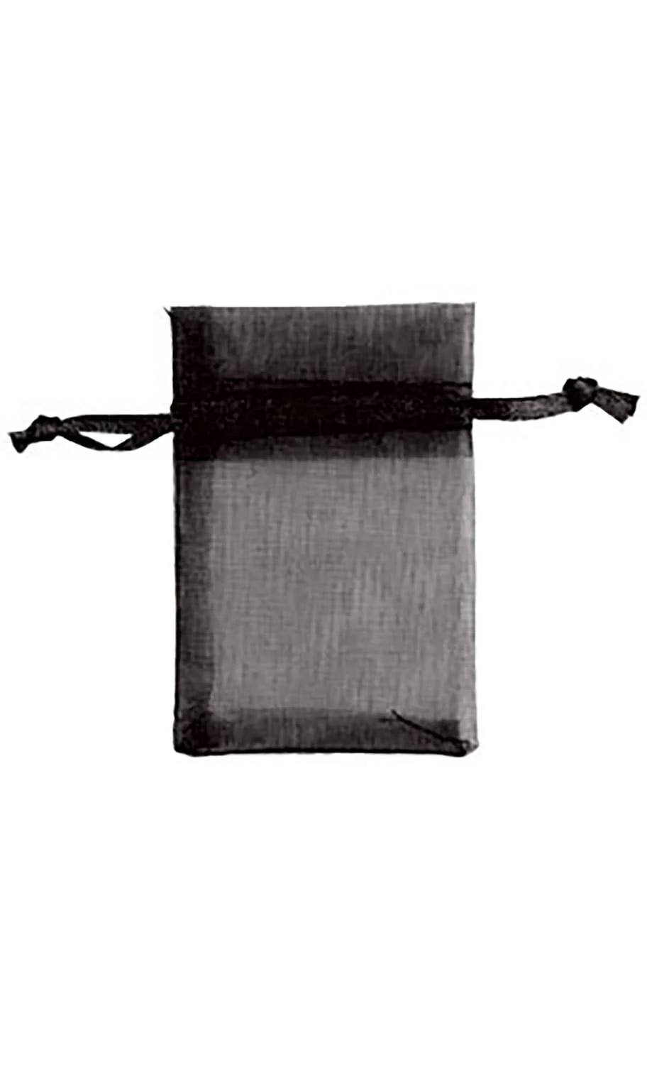 Organza Drawstring Pouch: White / Pack of 10 / 2" x 3" - Image 17