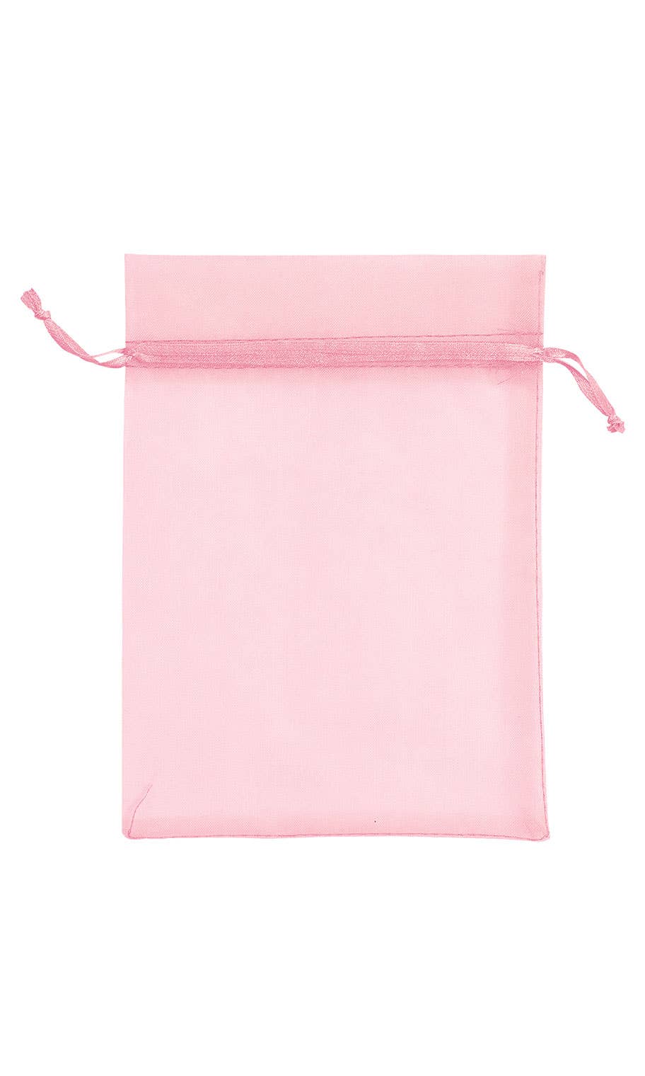 Organza Drawstring Pouch: White / Pack of 10 / 2" x 3" - Image 18