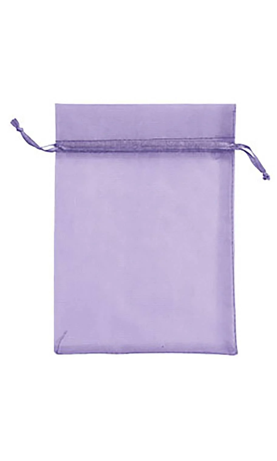 Organza Drawstring Pouch: White / Pack of 10 / 2" x 3" - Image 22