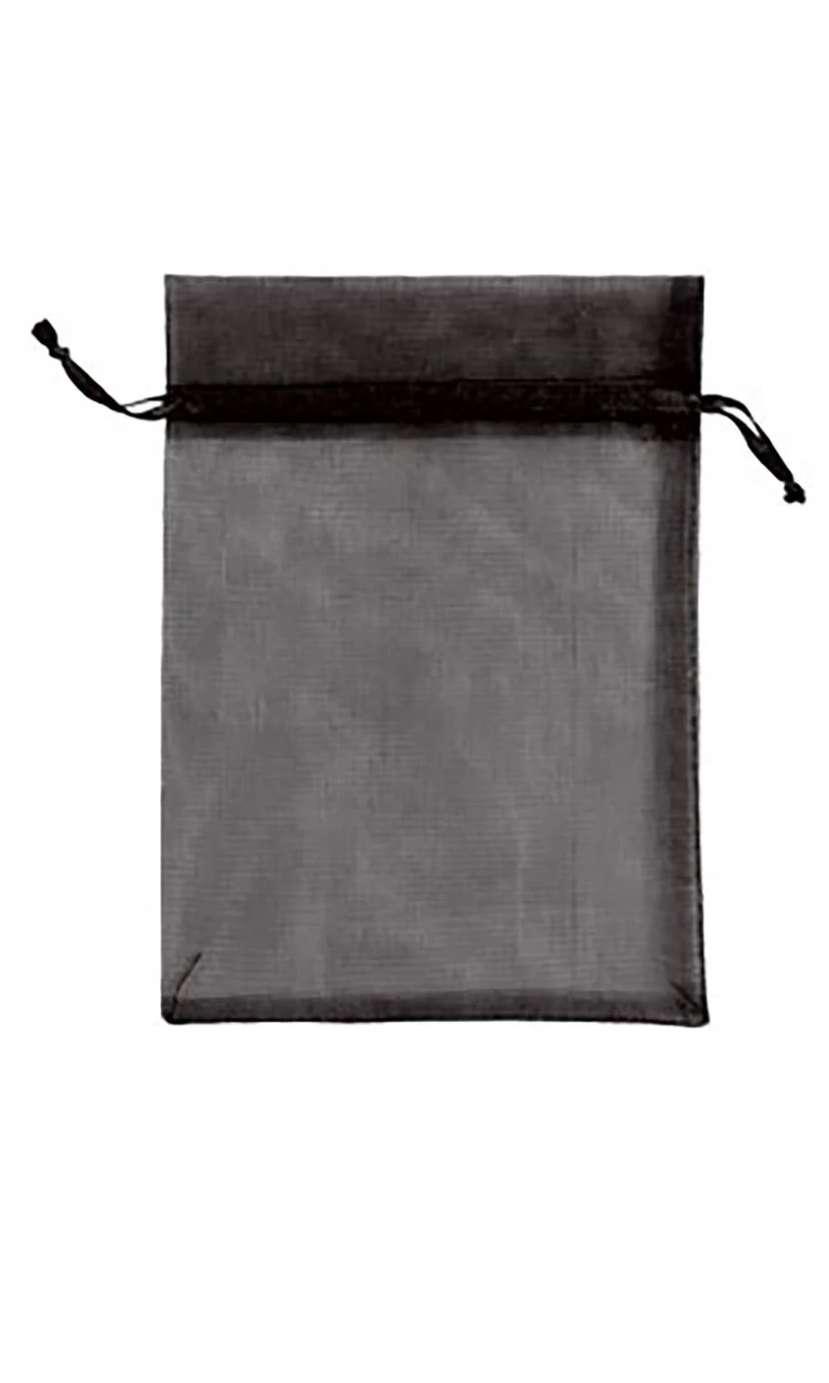 Organza Drawstring Pouch: White / Pack of 10 / 2" x 3" - Image 25