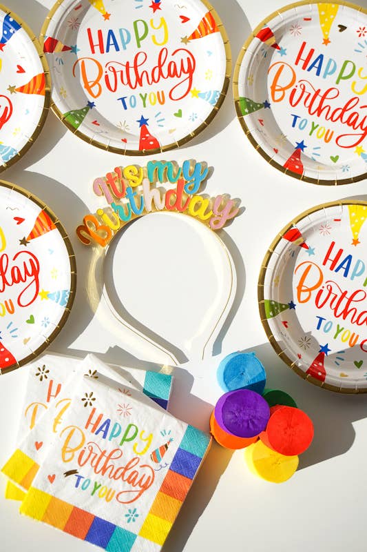 It's My Birthday Metal Headband - Image 4