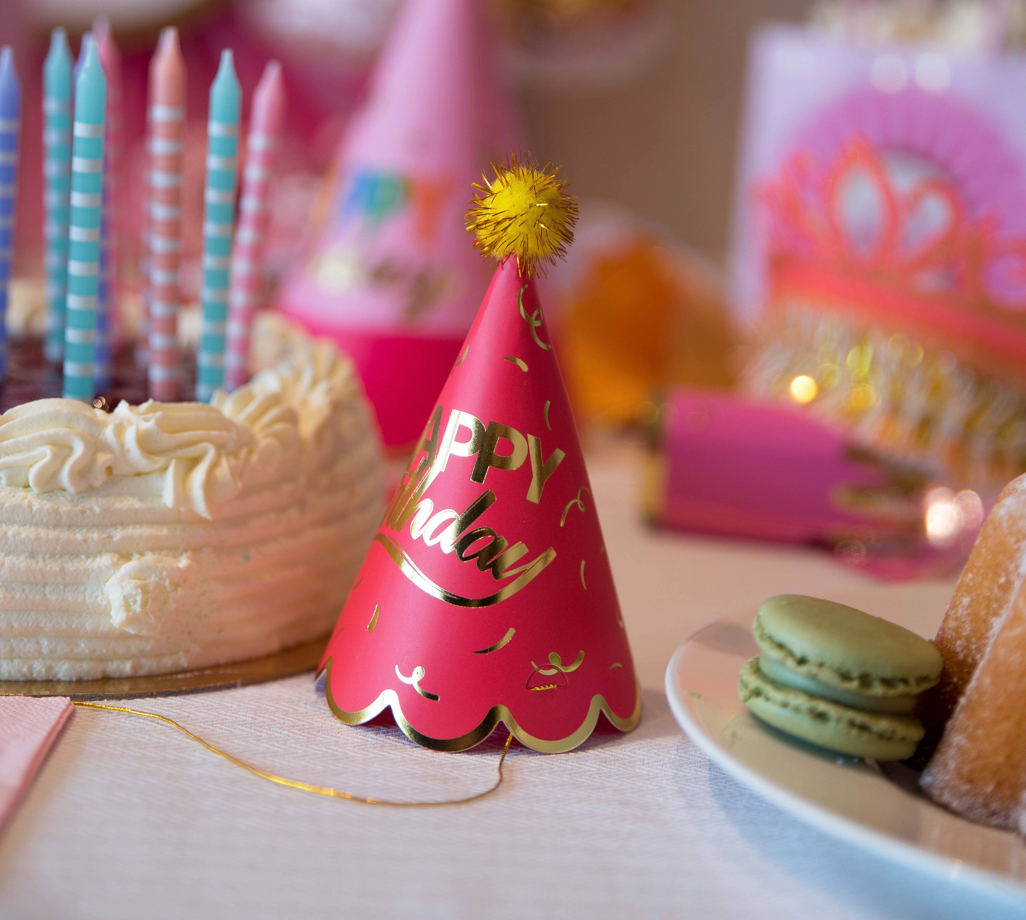 Mini Happy Birthday Party Hats - Image 5