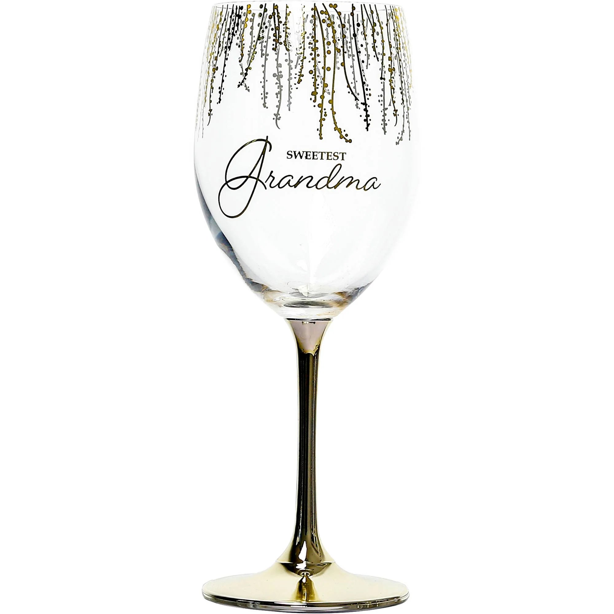 Grandma - Gift Boxed 19 oz Crystal Wine Glass - Image 5
