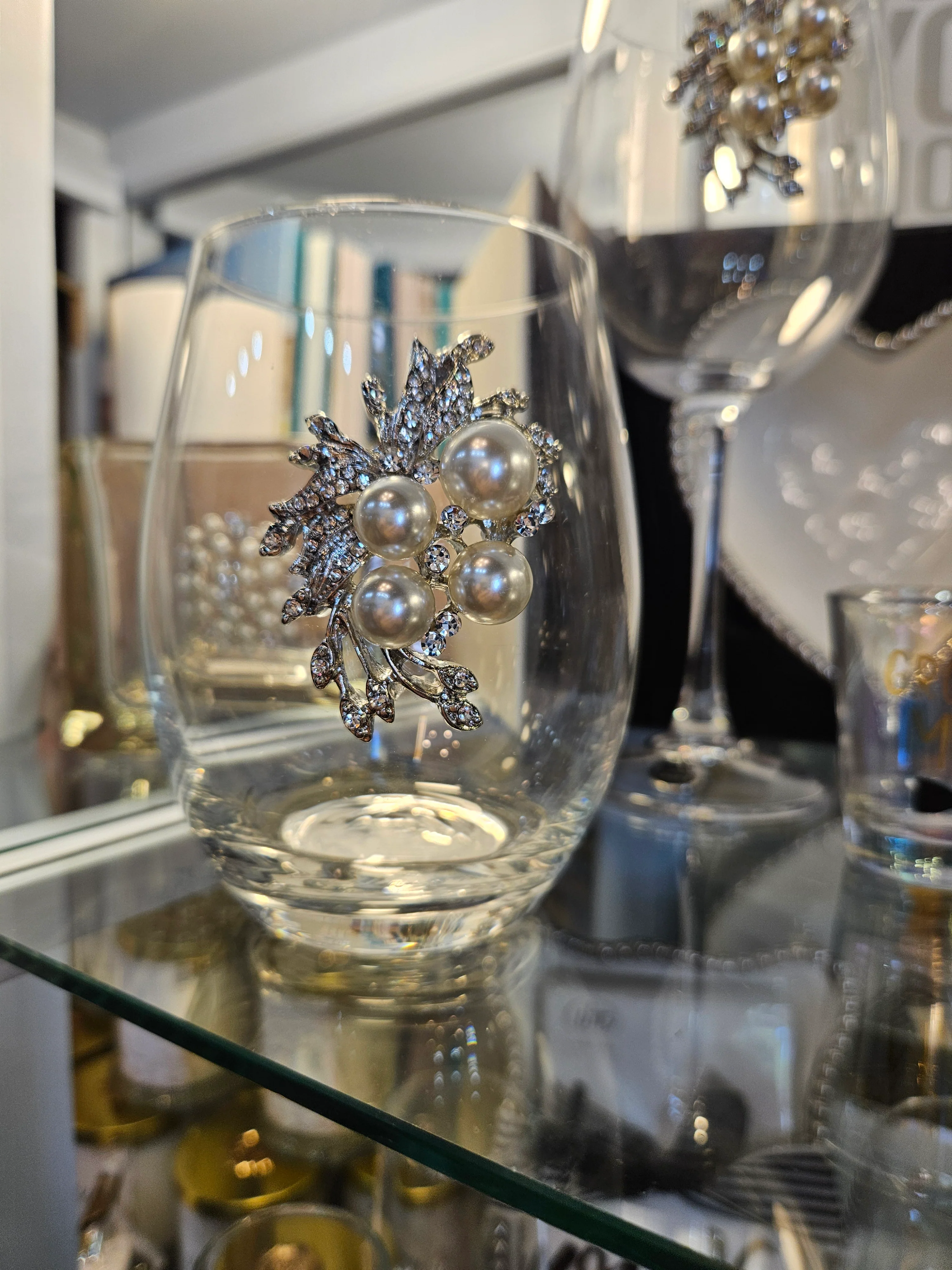 Pearl Bouquet Stemless