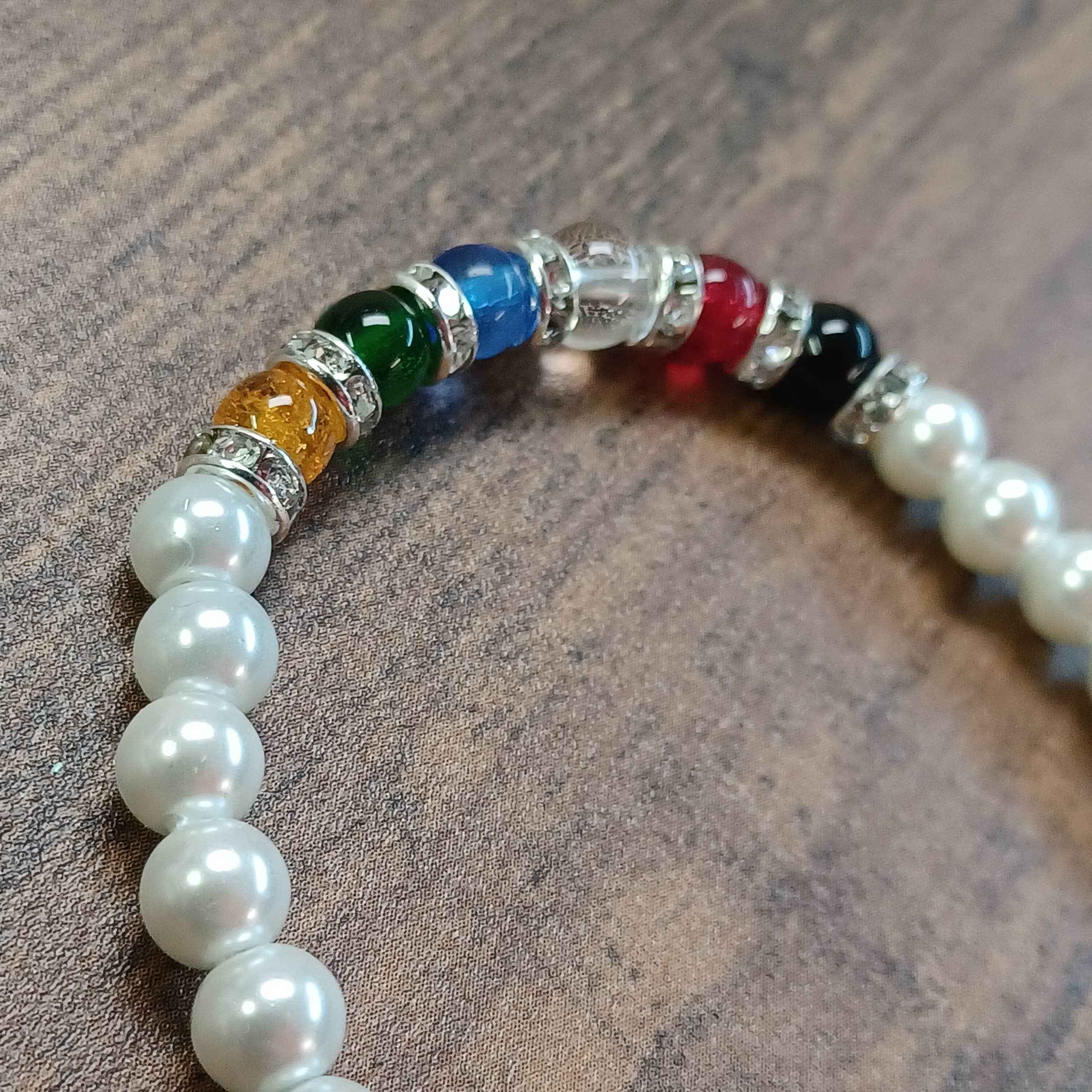 Pearl Salvation Stretch Bracelet - Image 4
