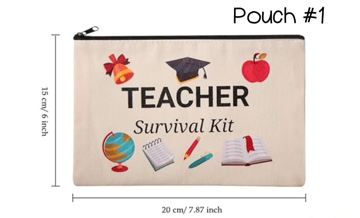 Teacher Survival Kit Pouch - Image 3