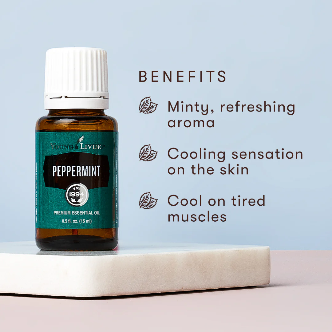 Peppermint Young Living Essential Oil 15ml - Image 2