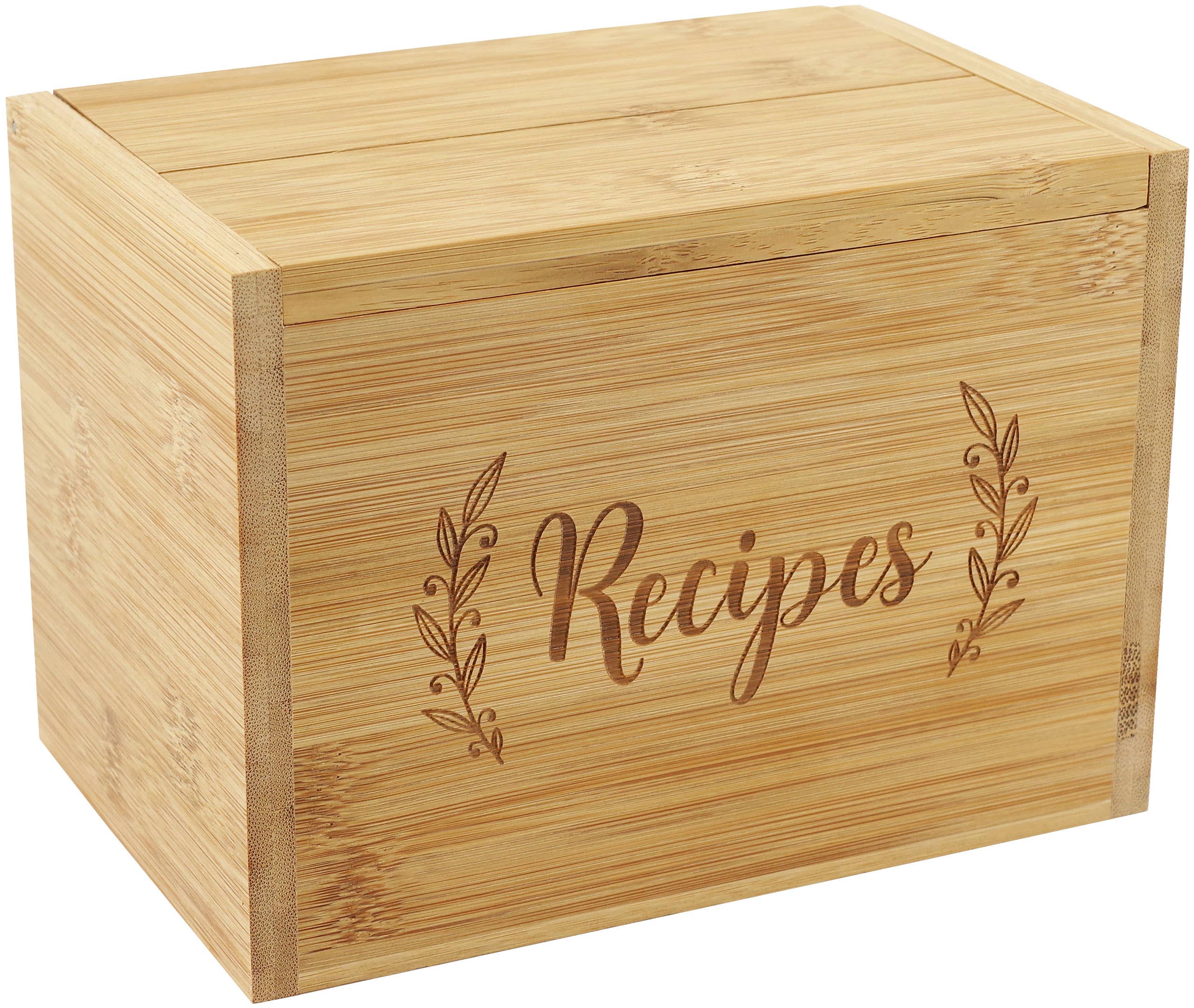 Bamboo Recipe Box Set - Image 5