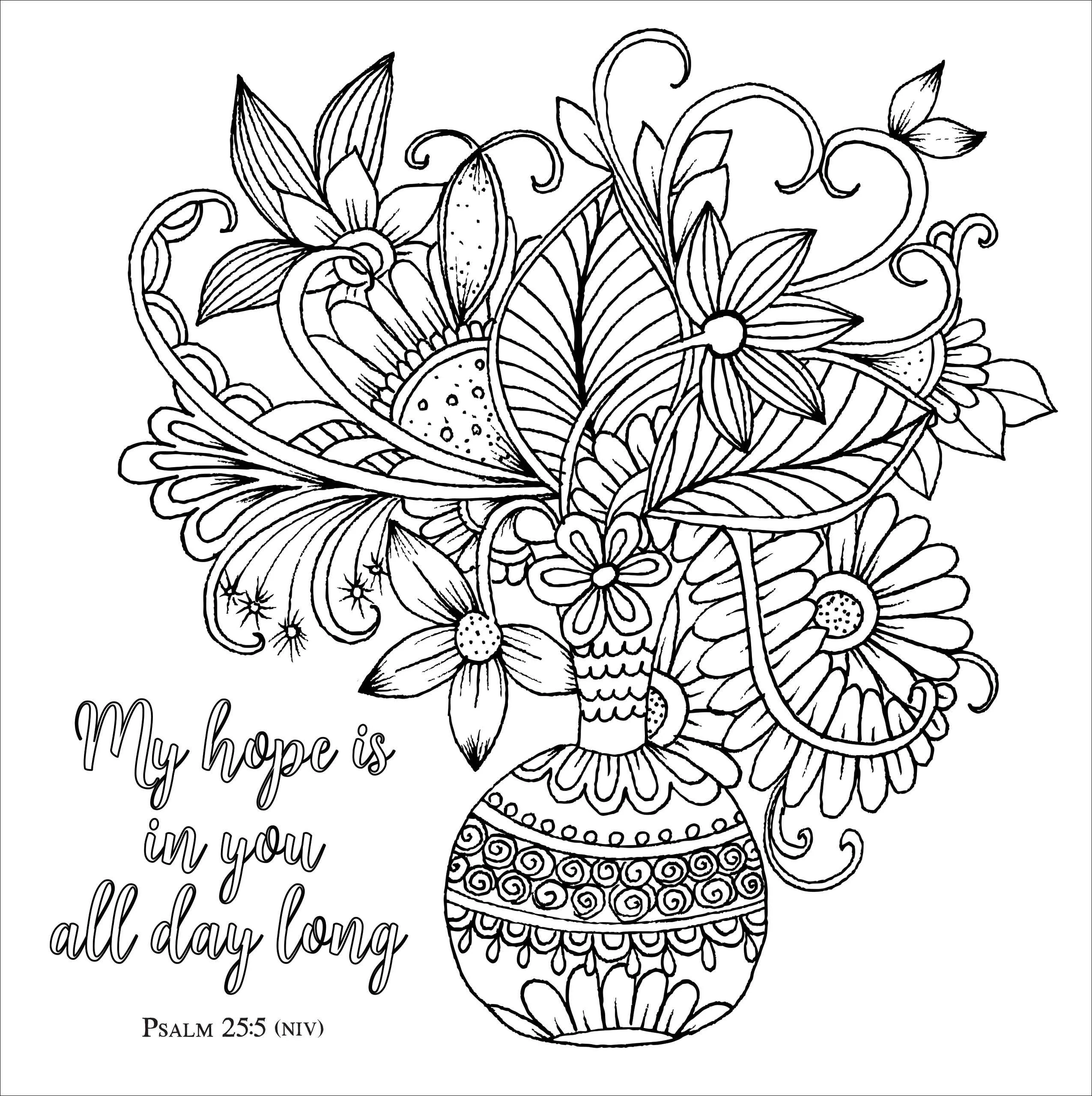 Blessed Artist's Coloring Book - Image 5