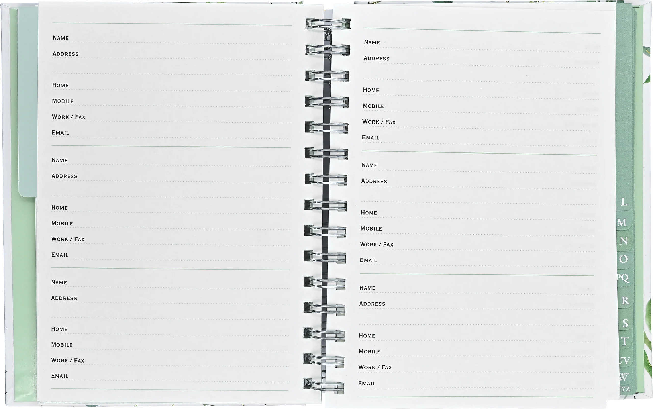 Eucalyptus Large Address Book - Image 3