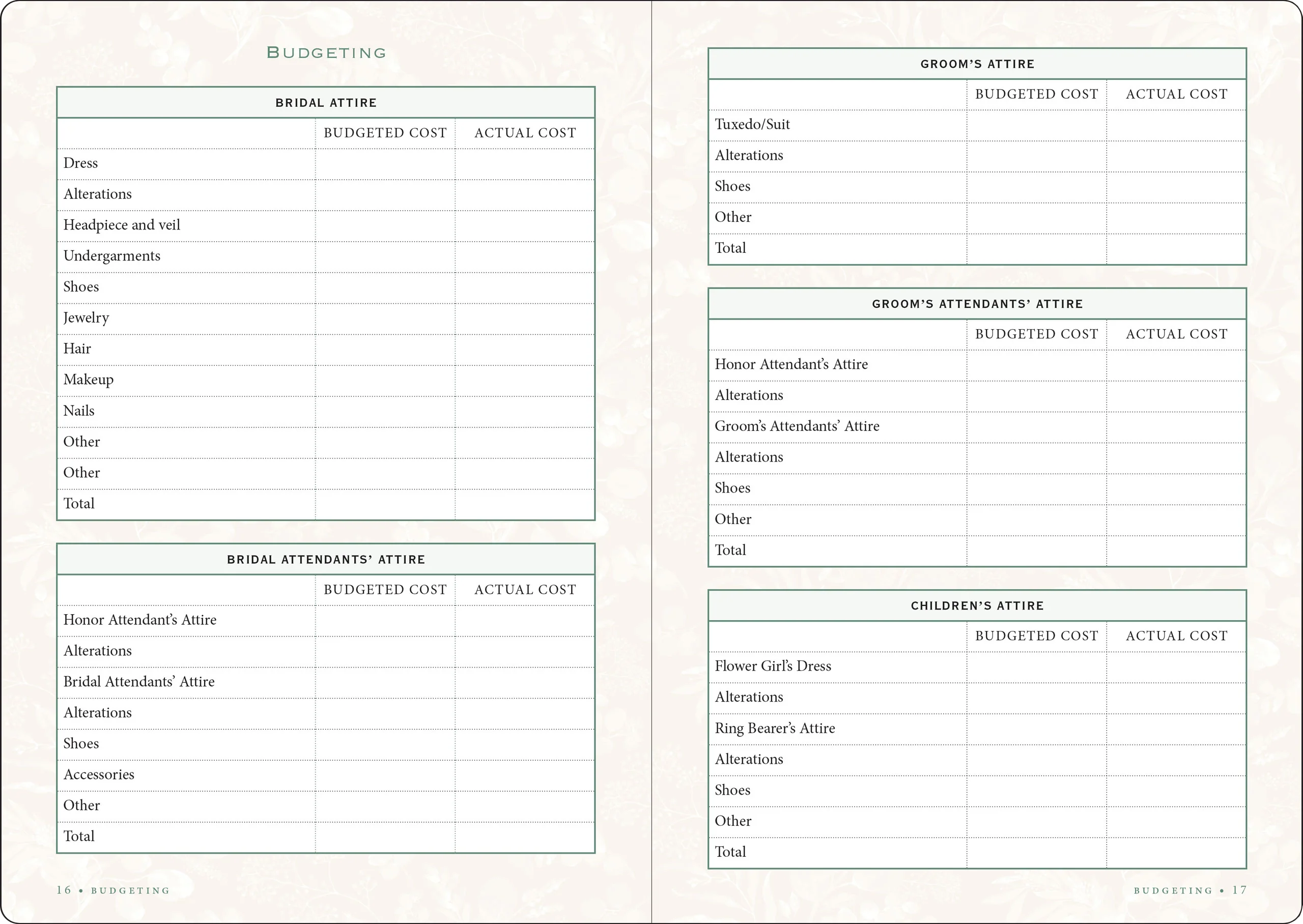 The Wedding Planner Checklist (Eucalyptus Design) - Image 6