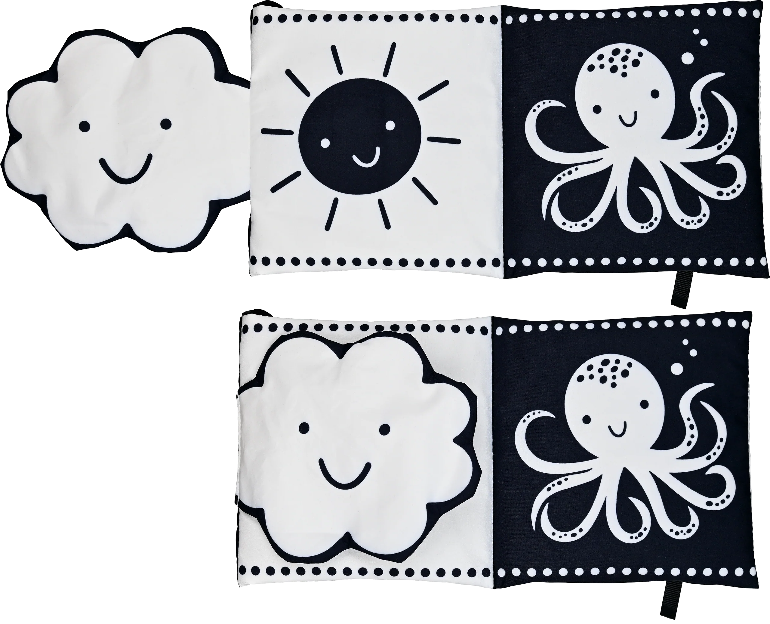 What Does Baby See? Soft Cloth Book - Image 3