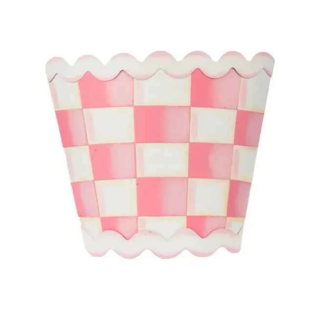 Pink Chinoiserie Scallop Display Board