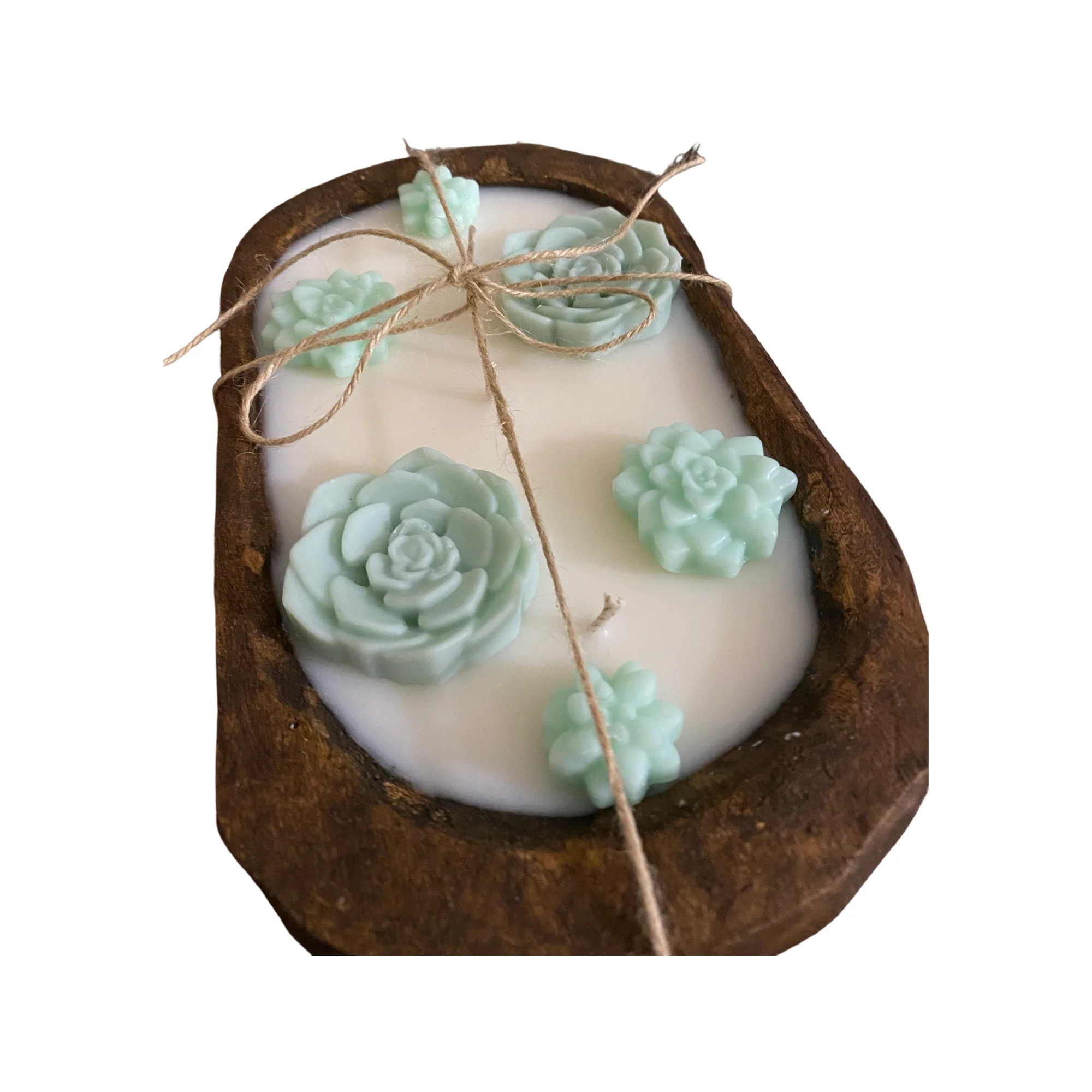 Succulent Flower Dough Bowl - Image 2