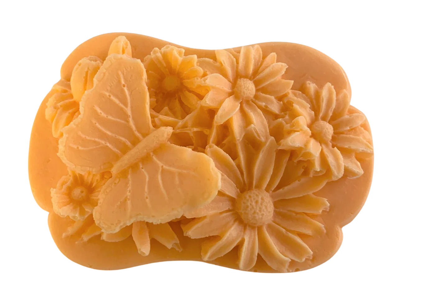 3D Butterfly and Flowers Bar of Soap - Image 5