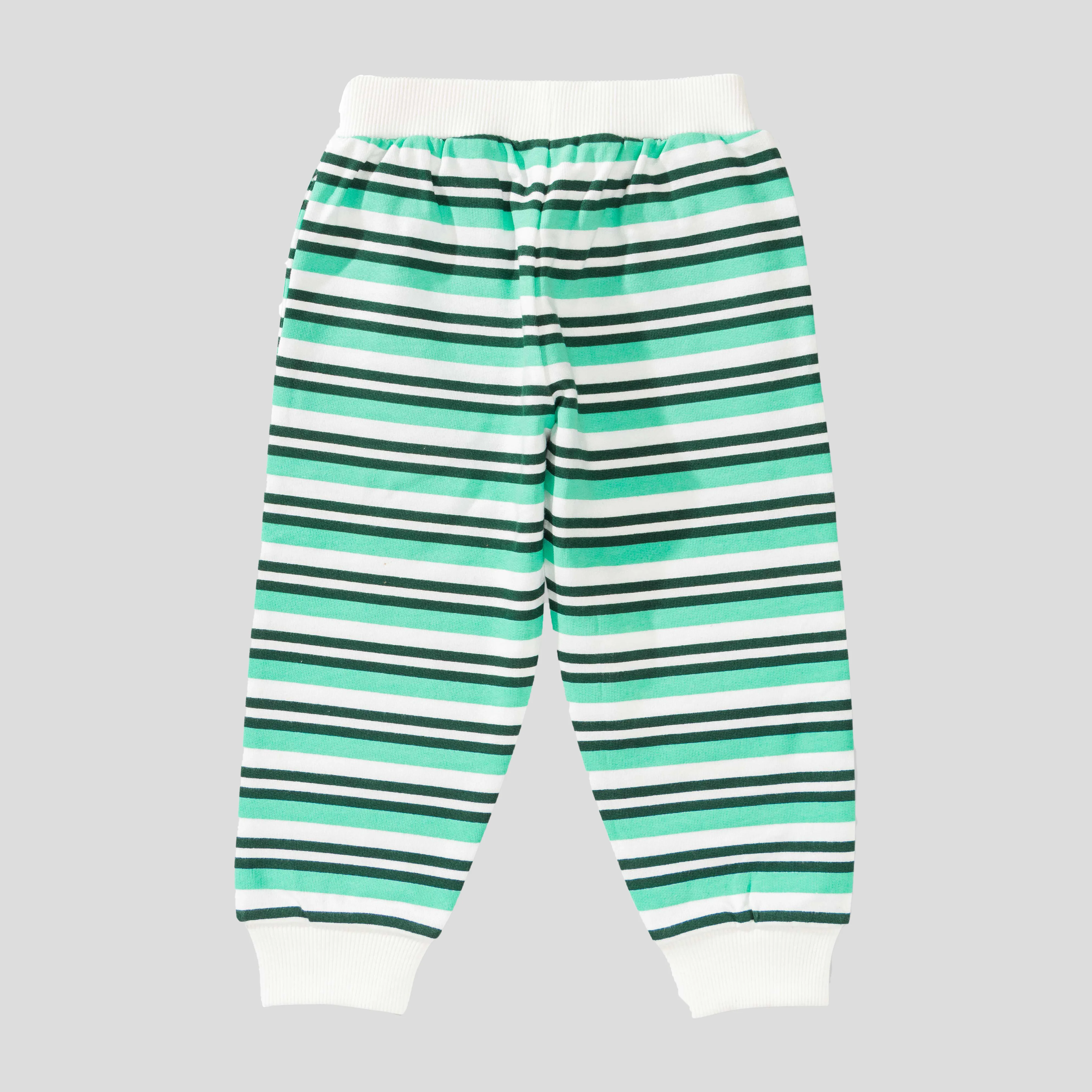 Polo Shirt with Striped Jogger Set for Toddler Boys: 2-3Yrs - Image 6