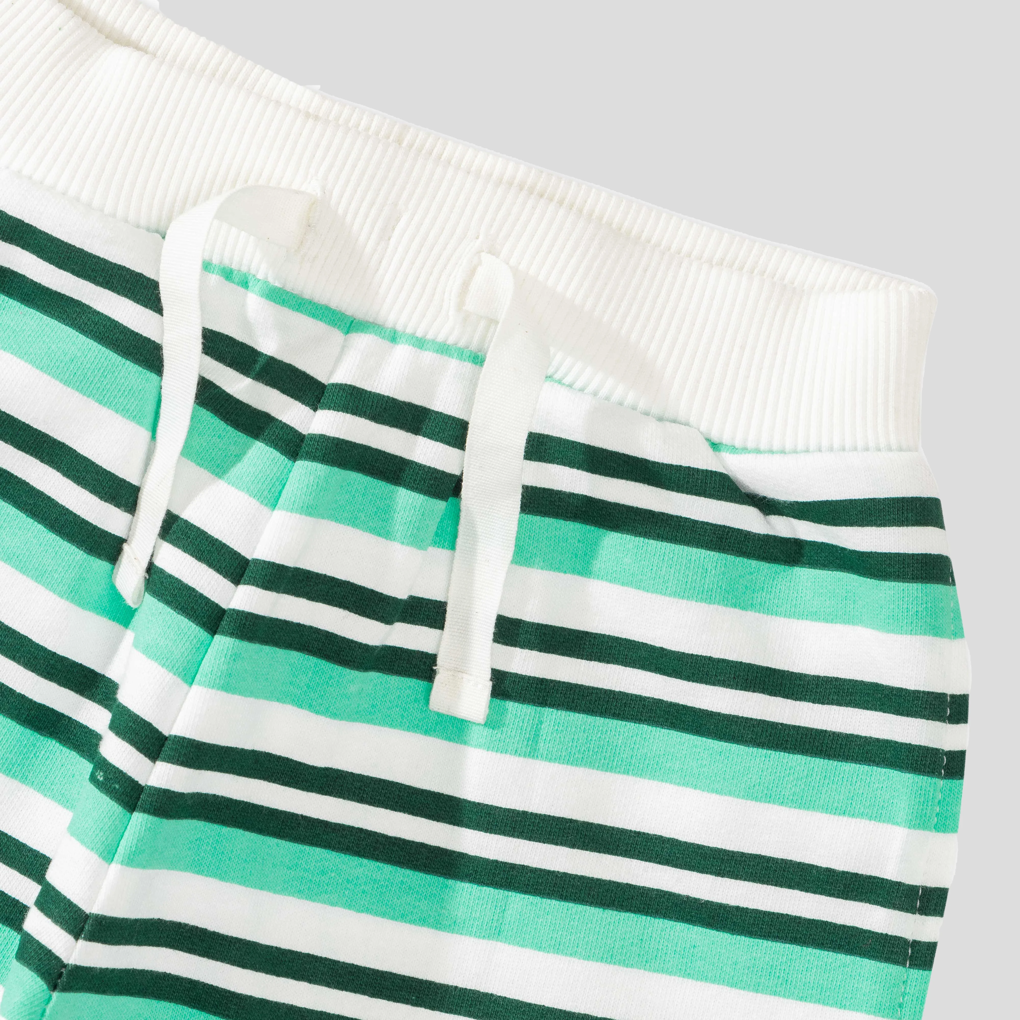 Polo Shirt with Striped Jogger Set for Toddler Boys: 2-3Yrs - Image 7