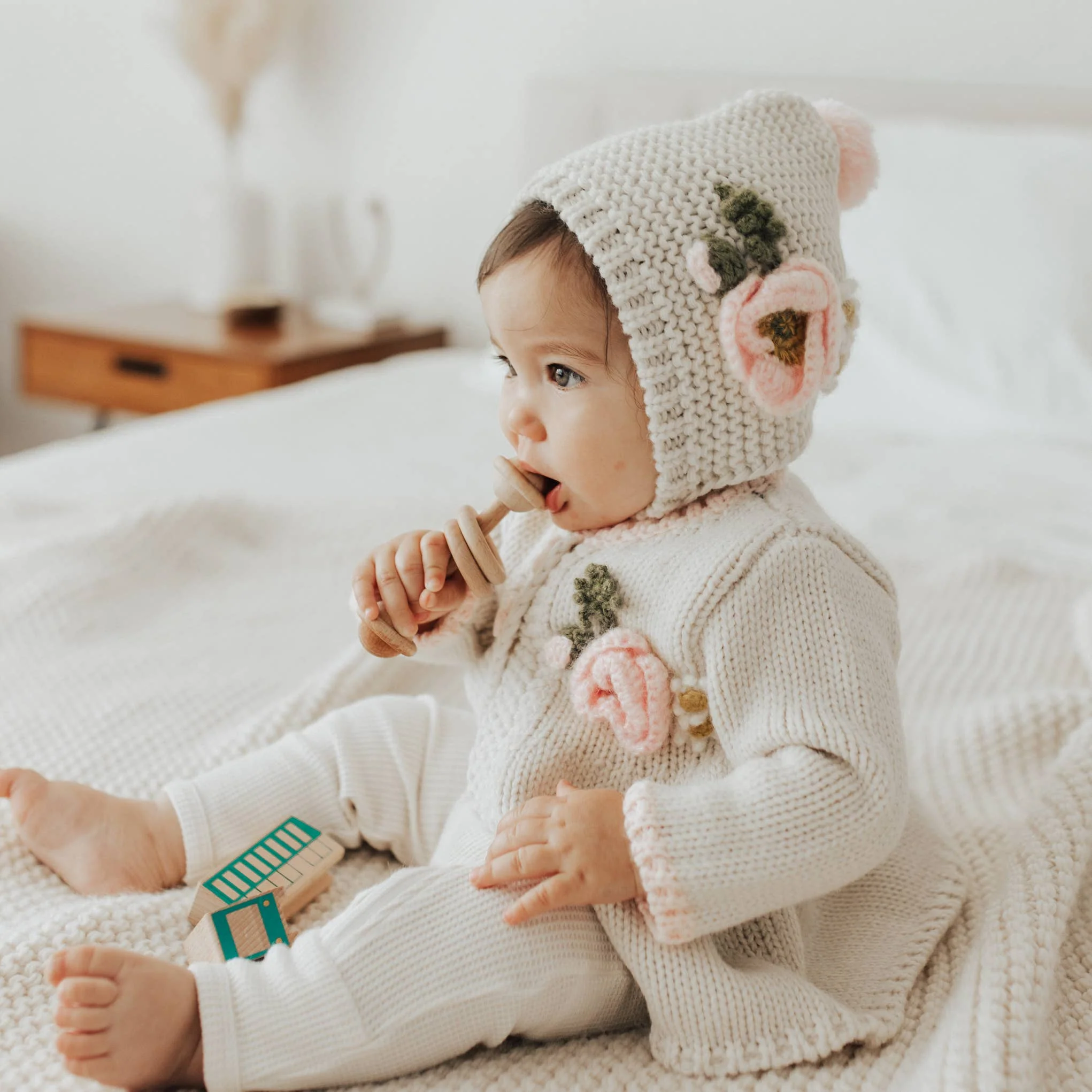 Poppy Sweater Natural Baby & Toddler - Image 2