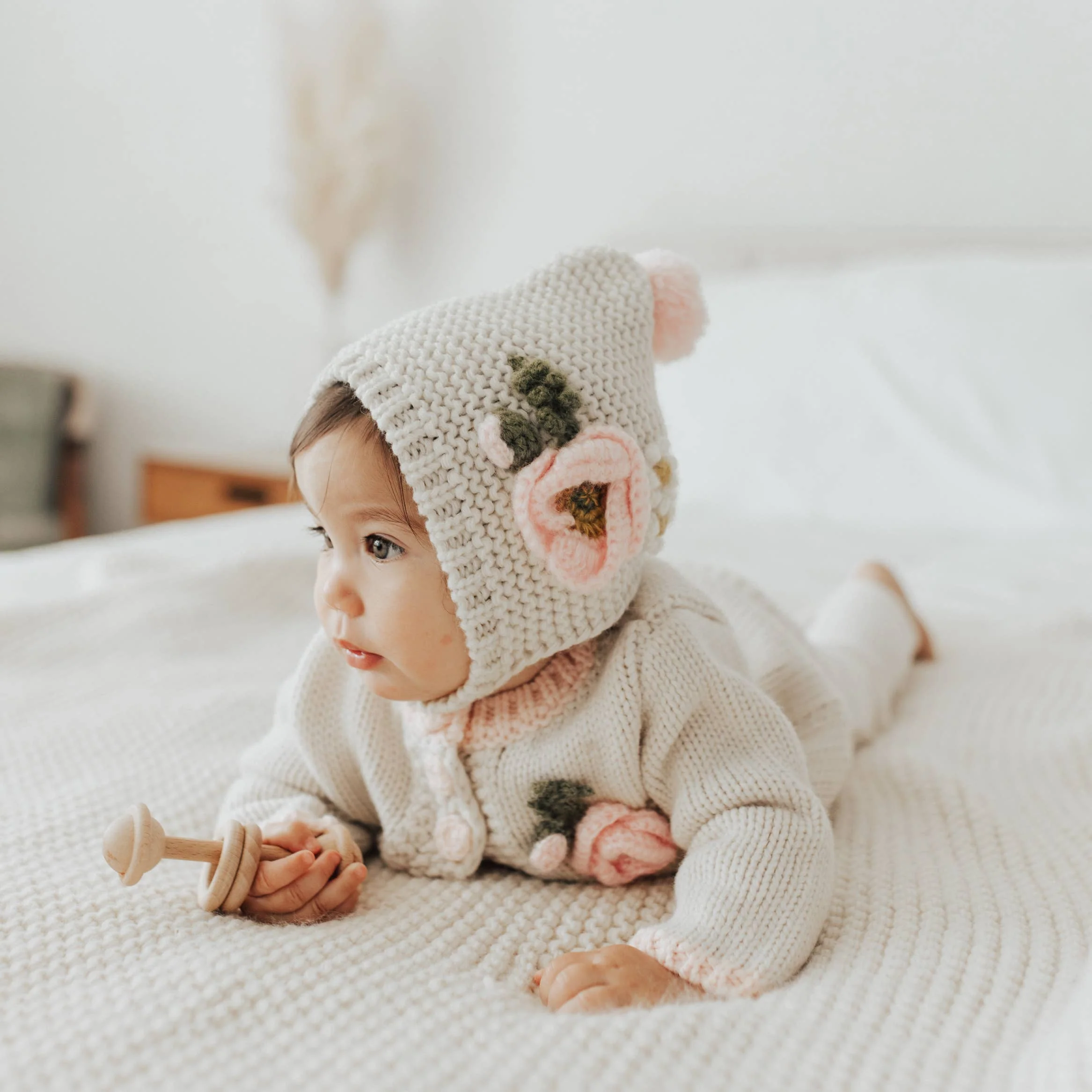 Poppy Sweater Natural Baby & Toddler - Image 3