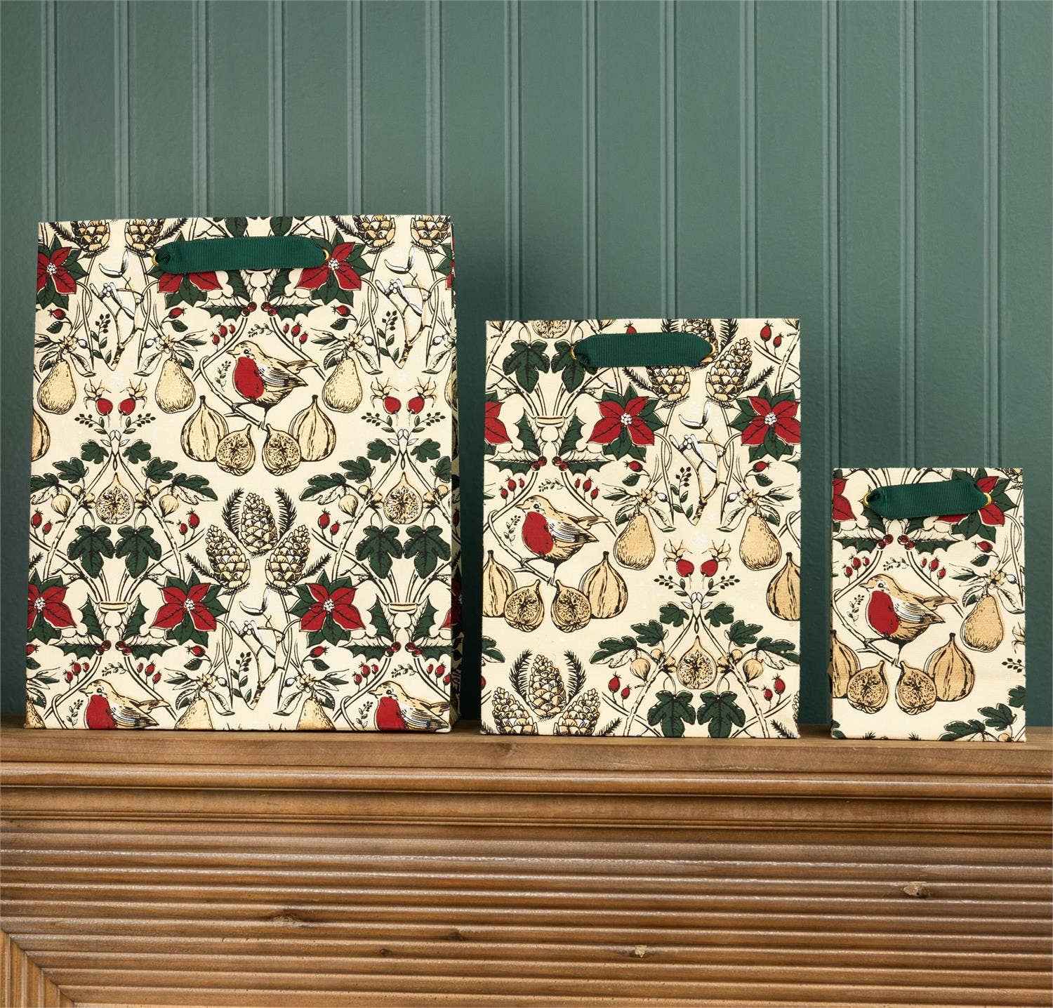 Premium Gift Bags - Christmas, Set of 3-Assorted -Sold Separately - Image 3