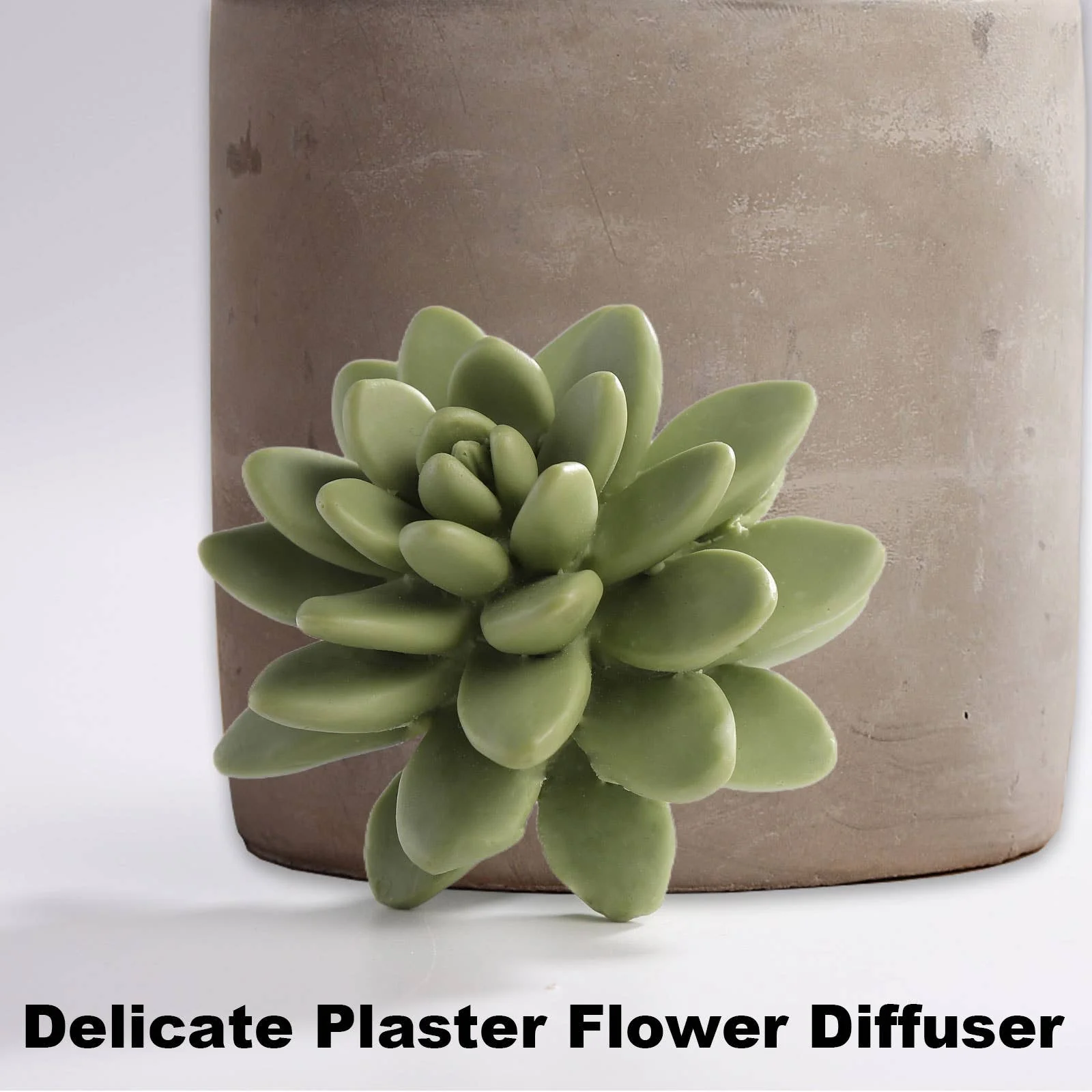 Succulent in Planter Diffuser Gift Set for Home Decor - Image 6