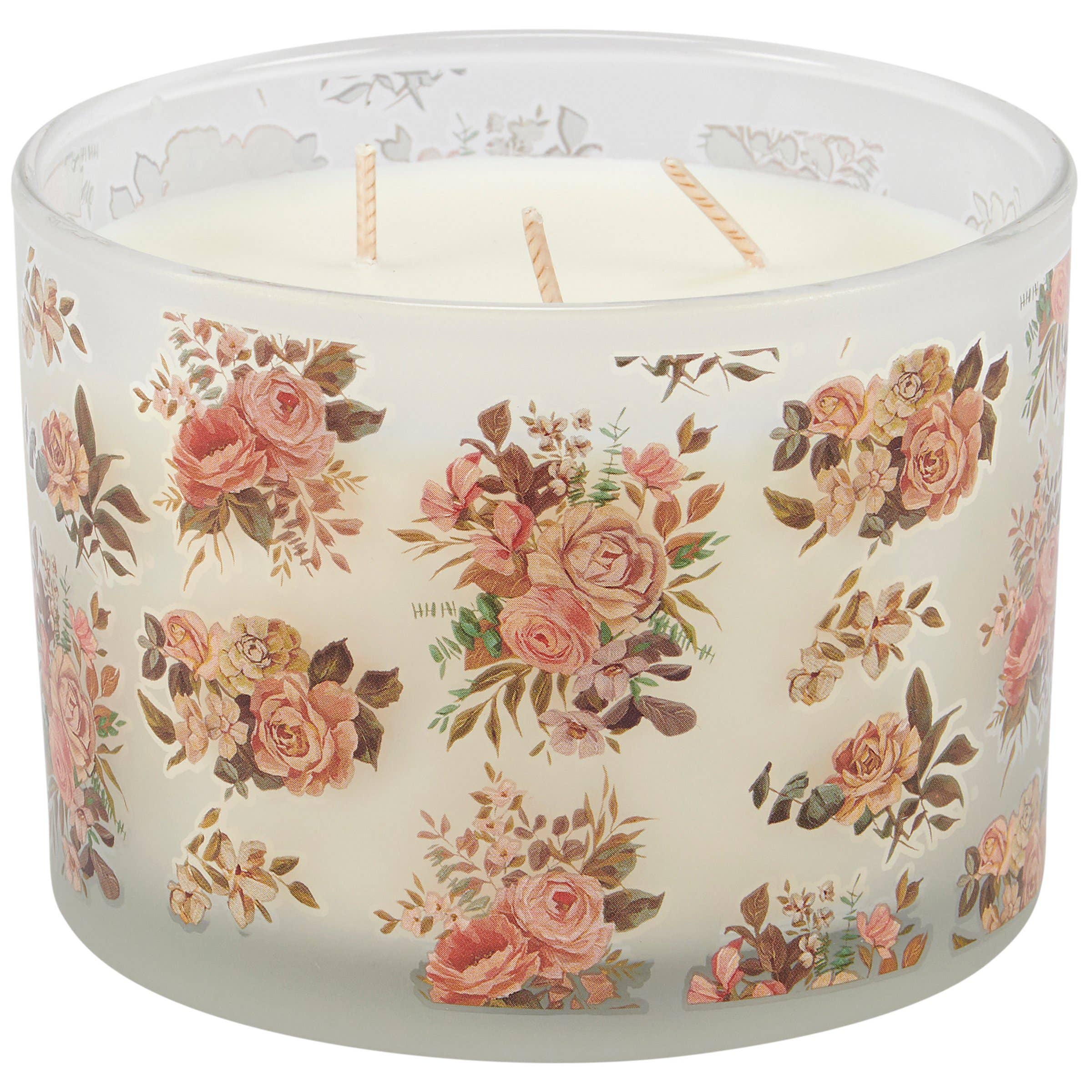 Cabbage Rose Candle - Image 2