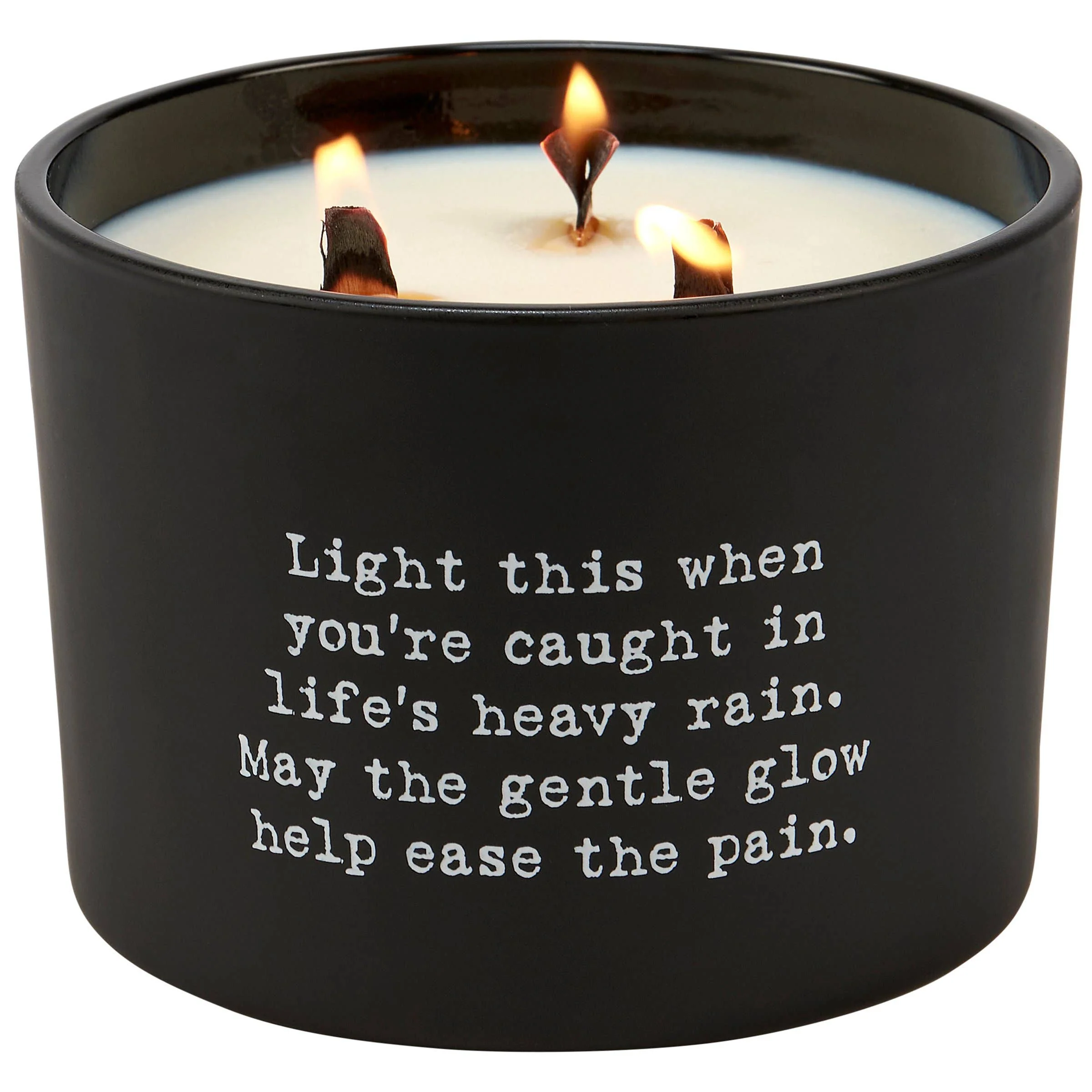 Ease The Pain Poetry Candle - Image 3