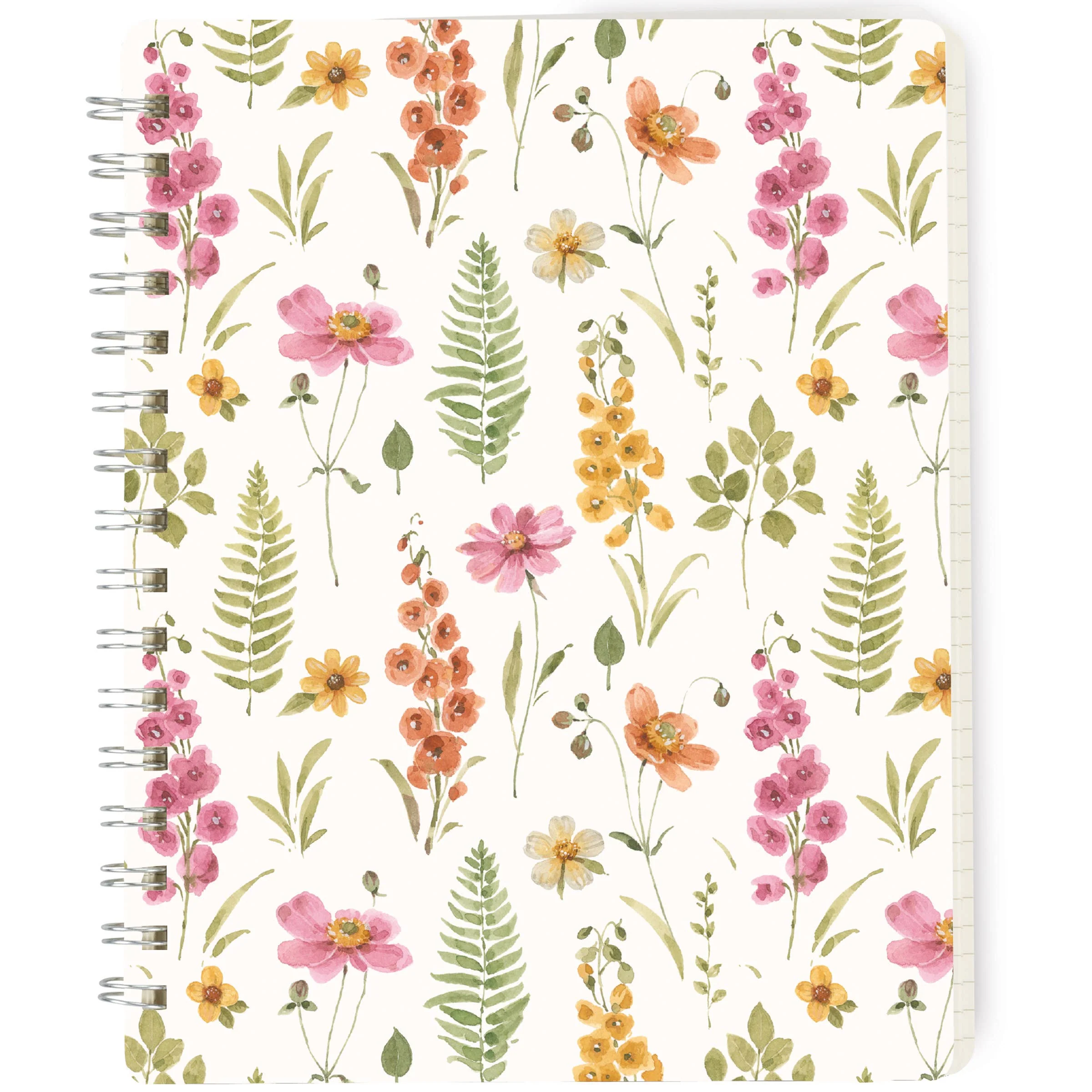 Flower Garden Spiral Notebook - Image 3