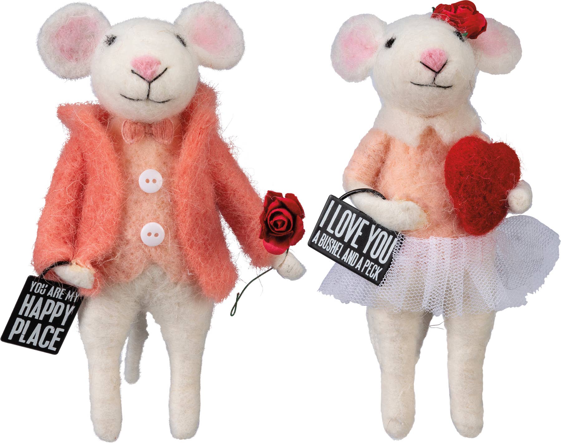 Happy Place Mice Critter Set (2pcs)