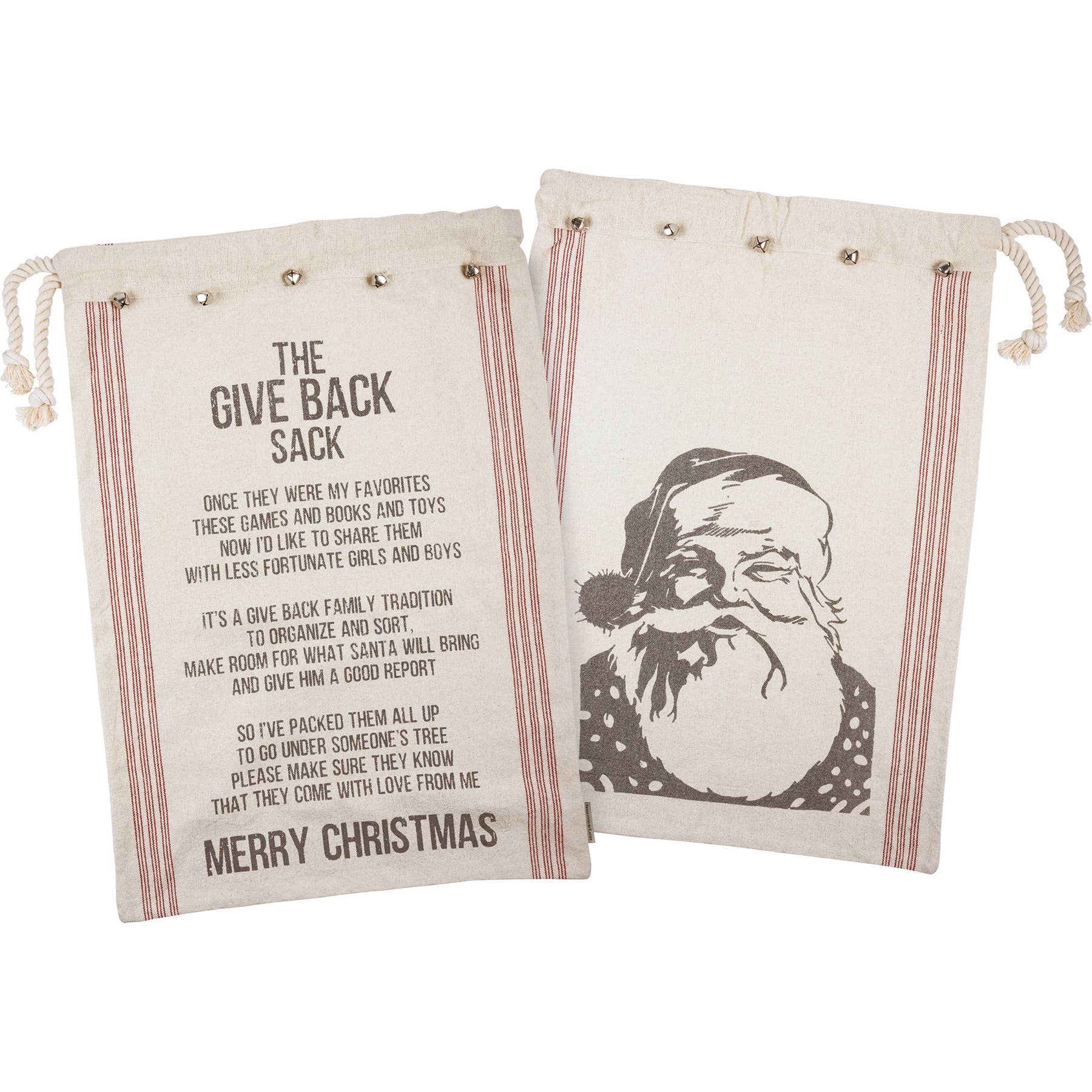 The Give Back Sack Merry Christmas Santa Sack - Image 5