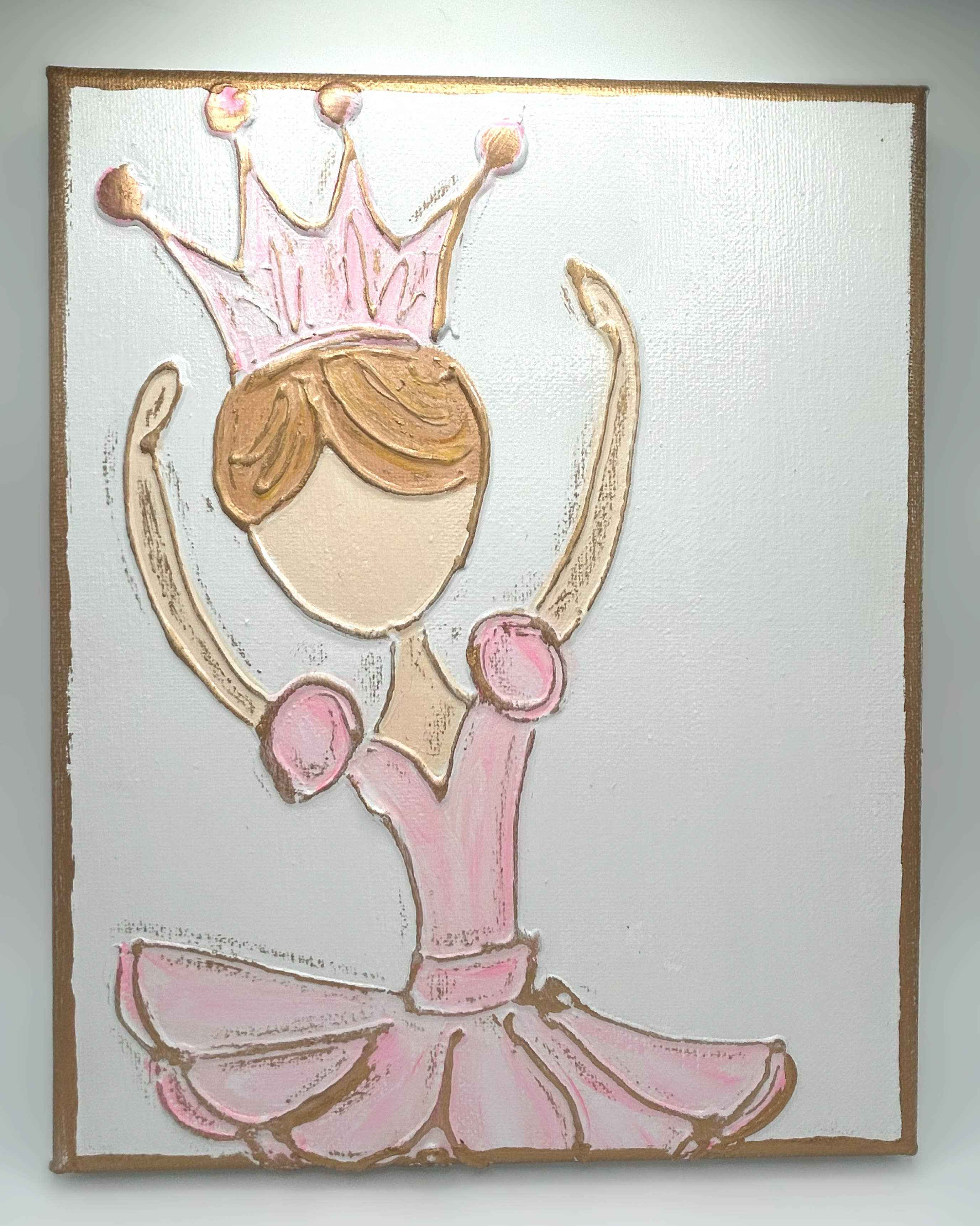 Princess Ballerina on Canvas