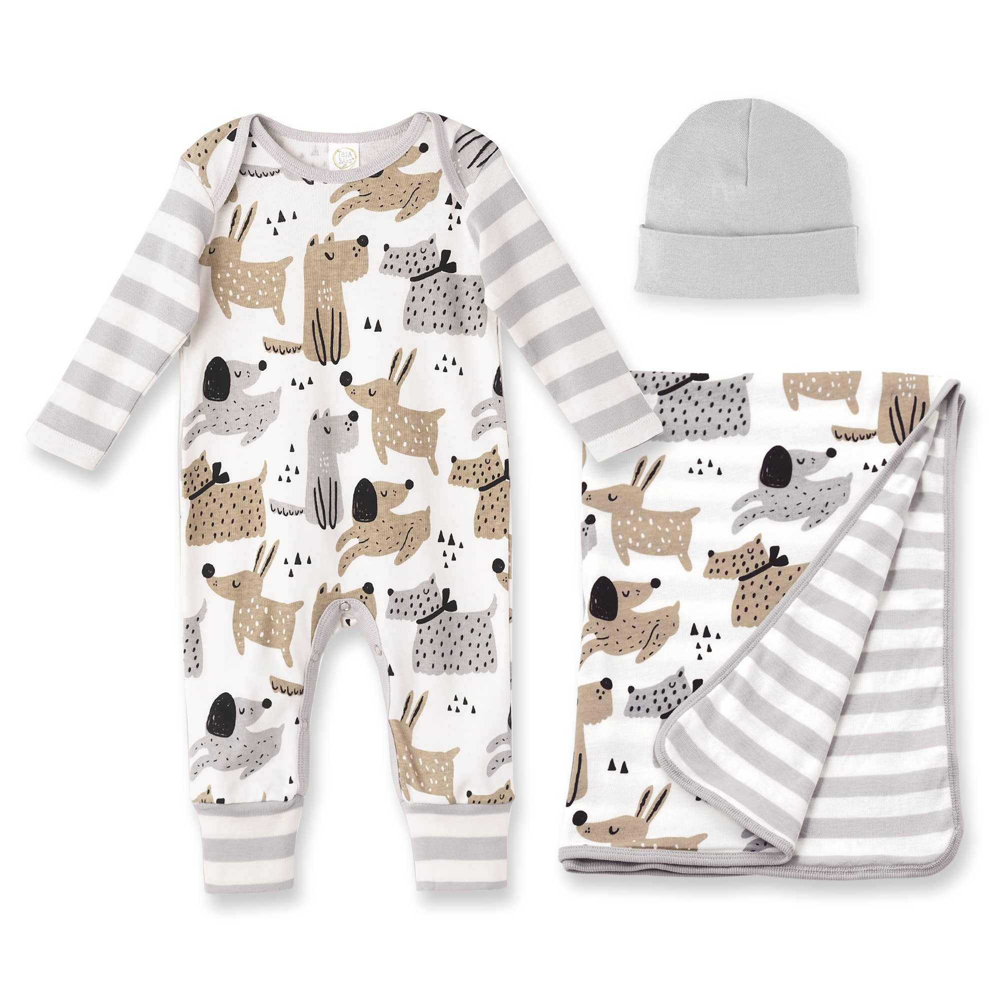 Puppy Dogs Cotton Baby Collection – Sold Separately: Beanie NB-3M - Image 2
