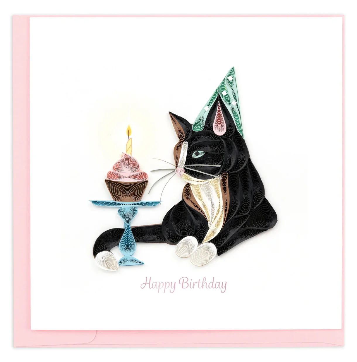 QuillingCard Birthday Cat - Image 3