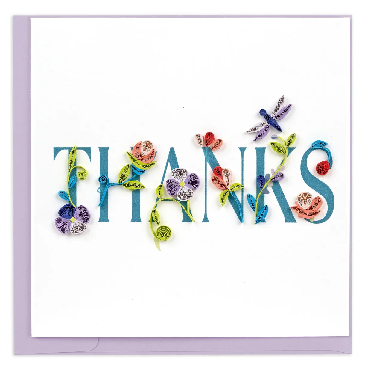 QuillingCard GardenThanks - Image 3