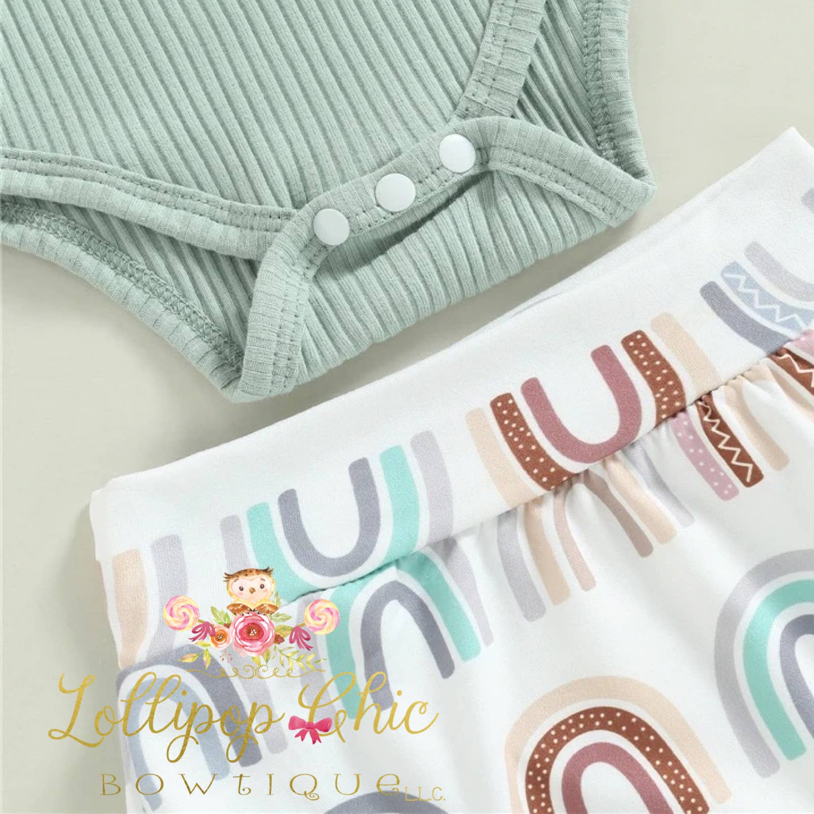 Rainbow Baby Set - Image 4