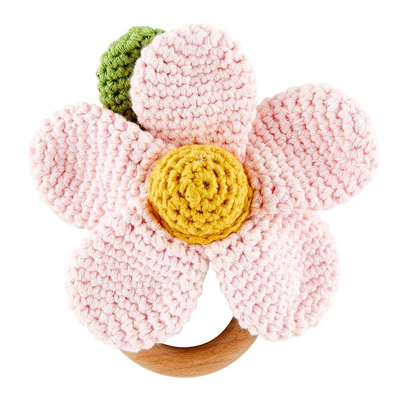 Rattle - Pink Daisy - Image 2