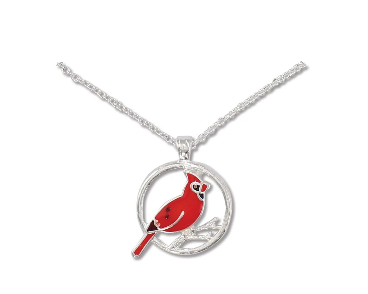 Red Cardinal Necklace