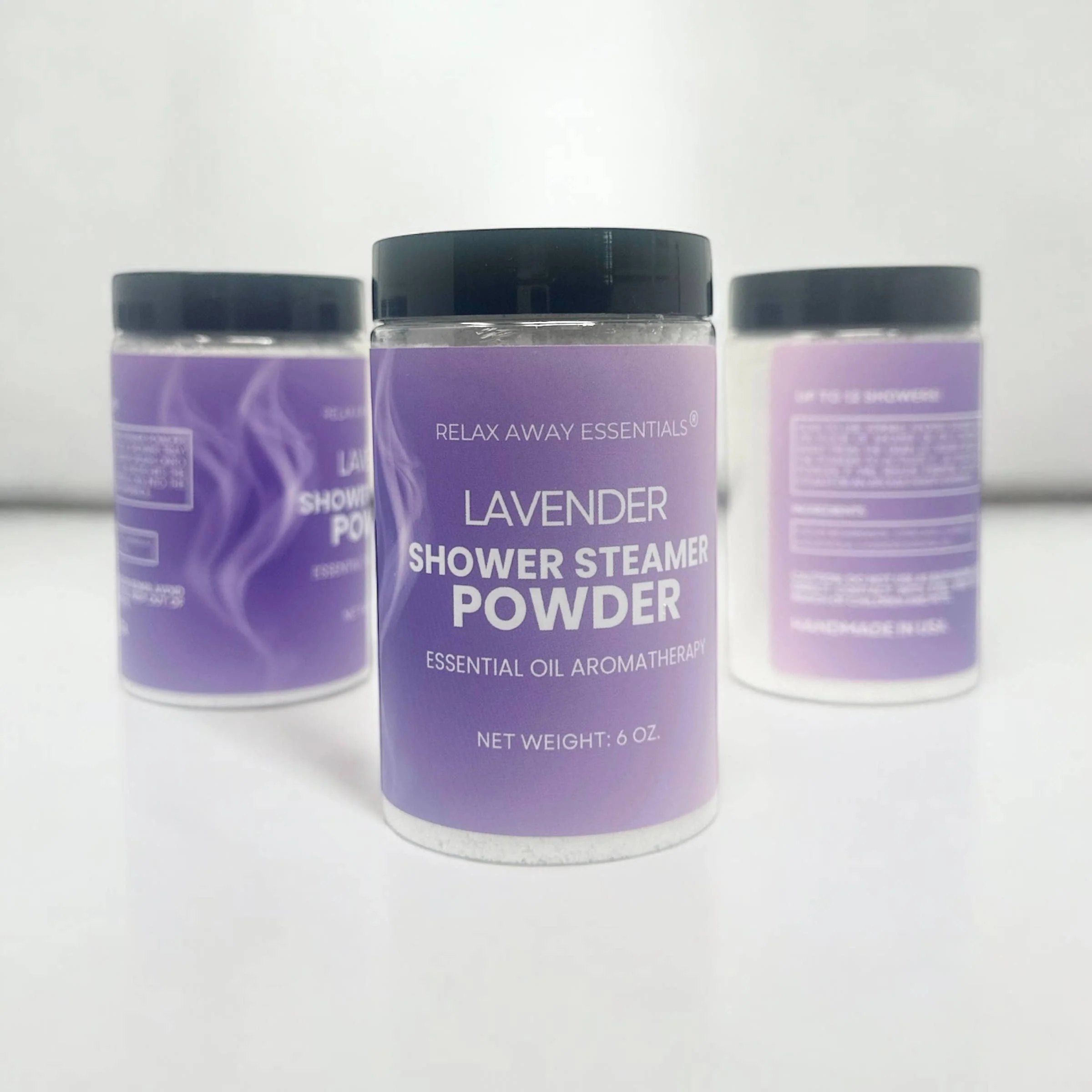 Relax Away Essentials - Shower Steamer Powder - 6 oz - Made in USA - Image 5
