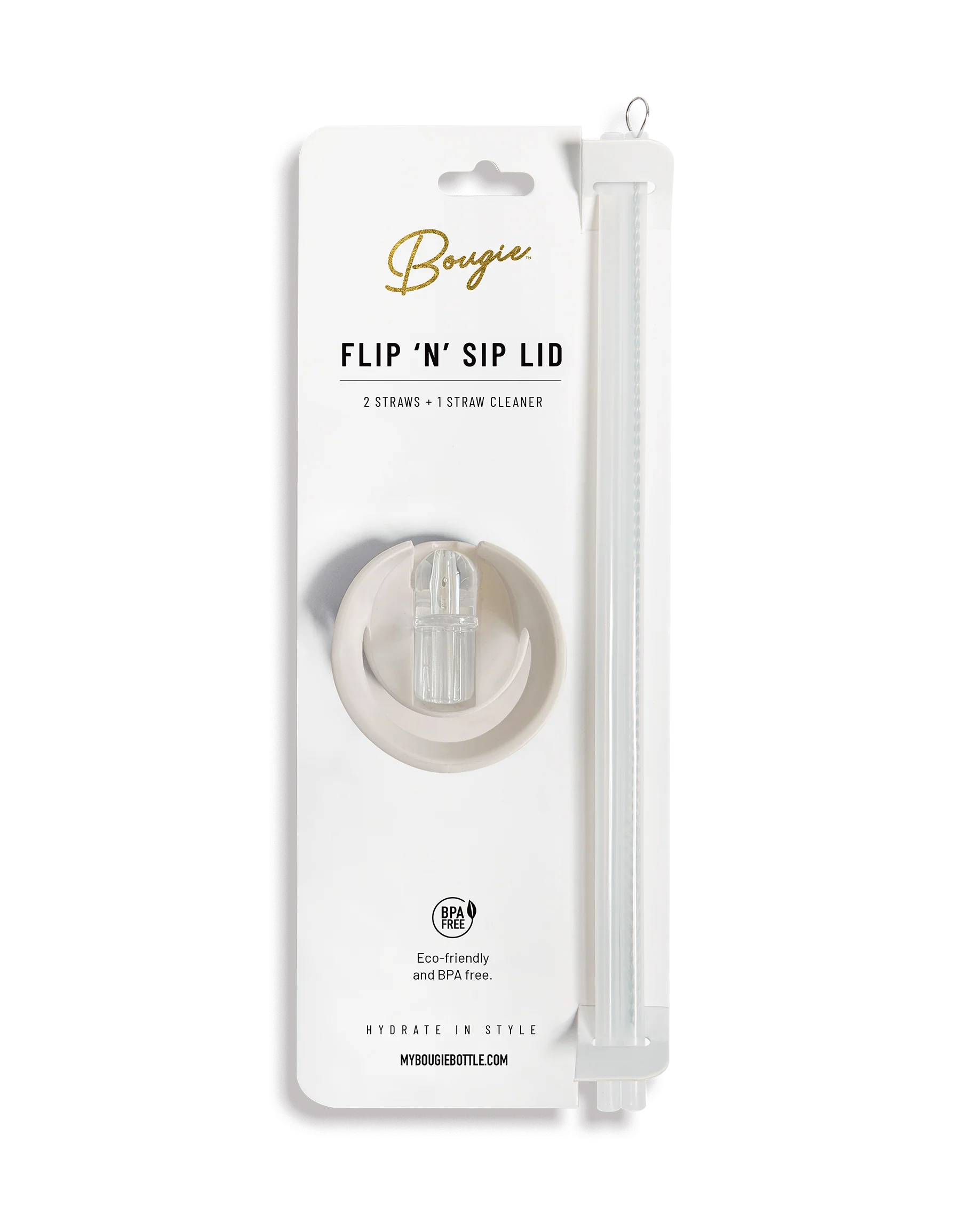 Replacement Flip ’N’ Sip Lid - Leak-Proof Handle with Straws - Image 12