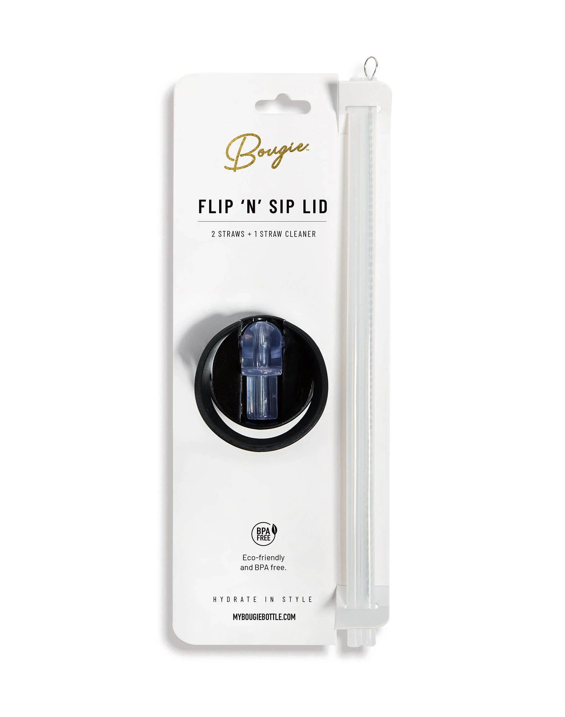 Replacement Flip ’N’ Sip Lid - Leak-Proof Handle with Straws - Image 6