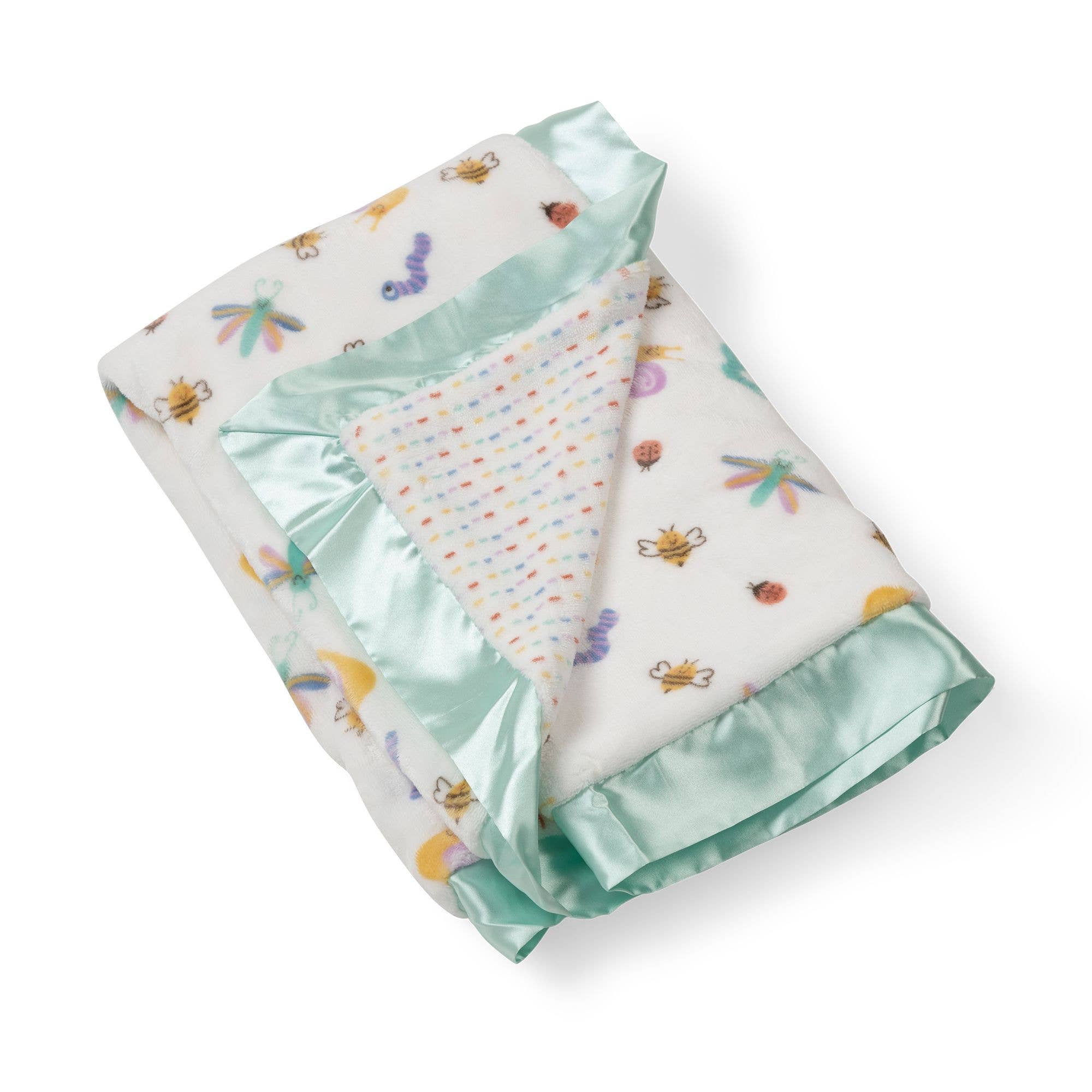 Reversible Baby Blanket  Love Bug - Image 2