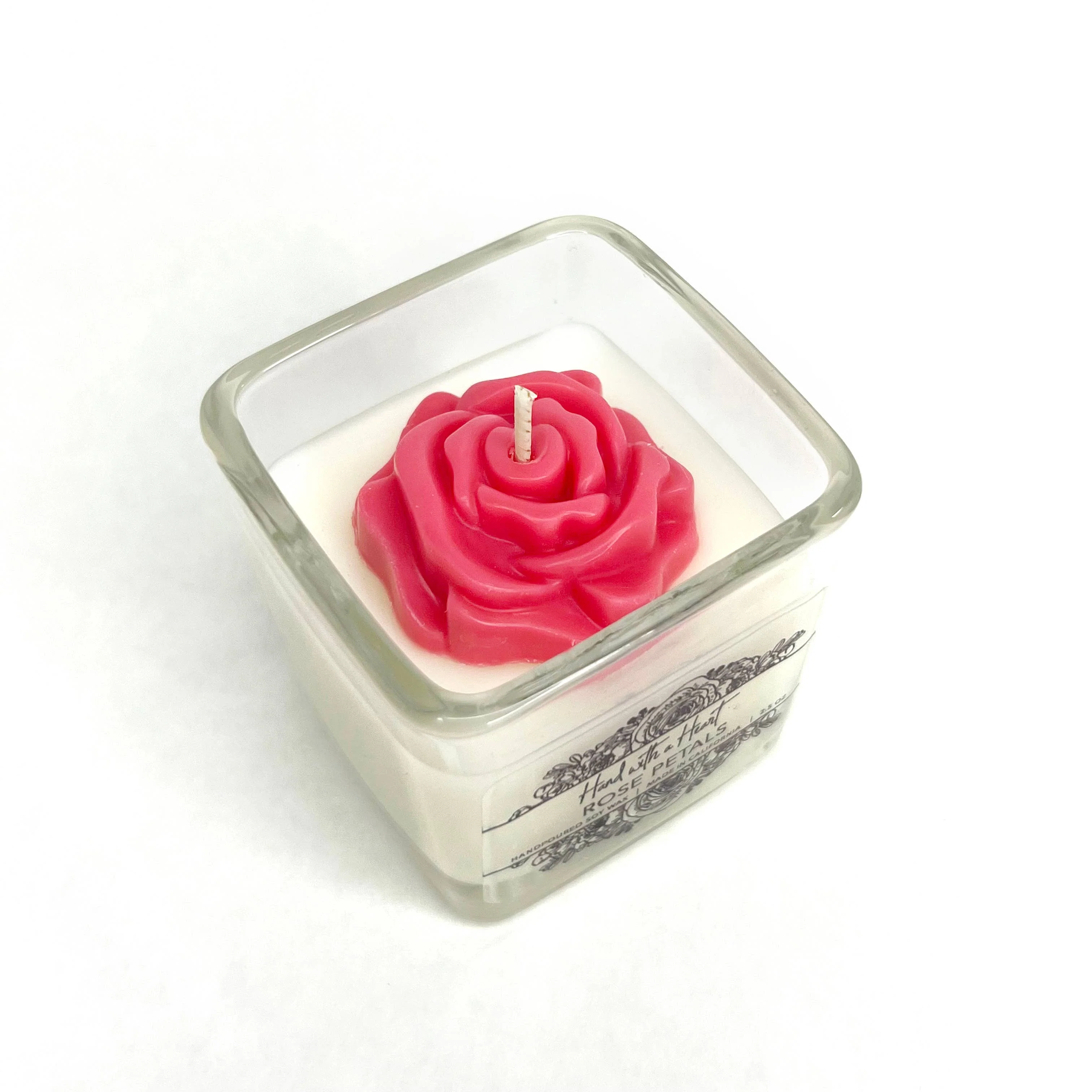 Rose Petals Soy Wax Candle - Image 17