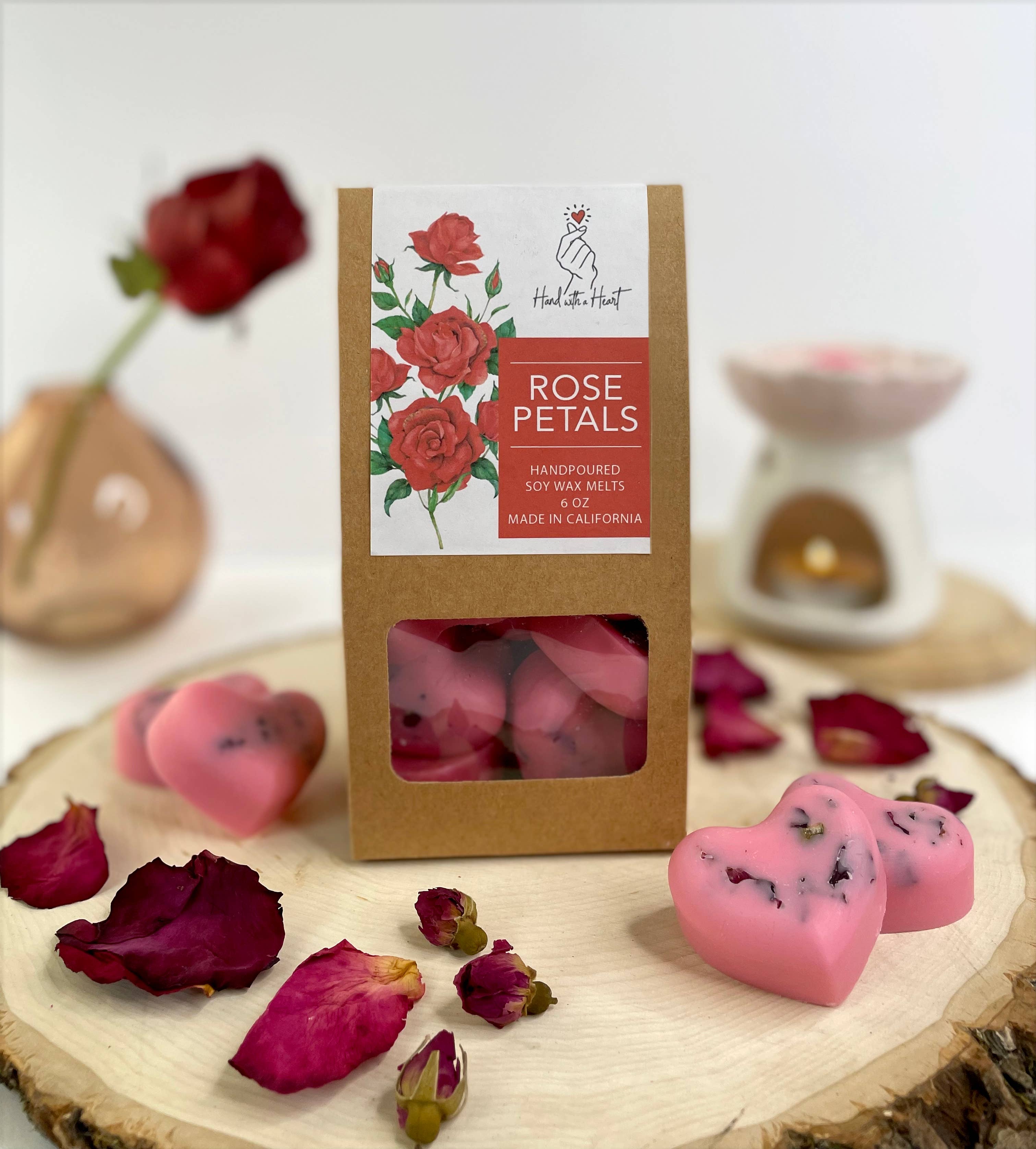 Rose Petals Soy Wax Melts - Image 2