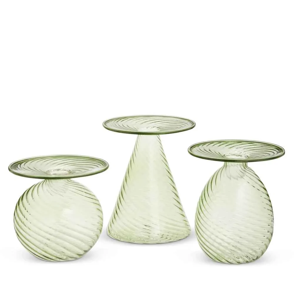 Sage Green Candle Holder - Sold Separately